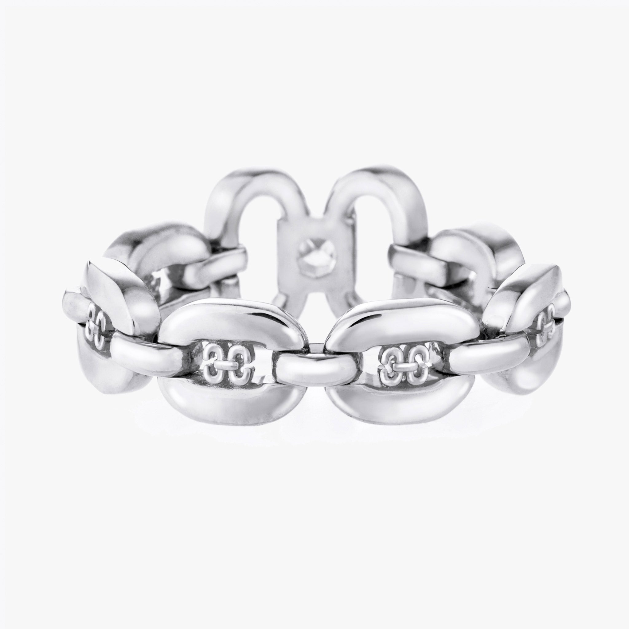 Adeve Links Iconic Ring (white gold)