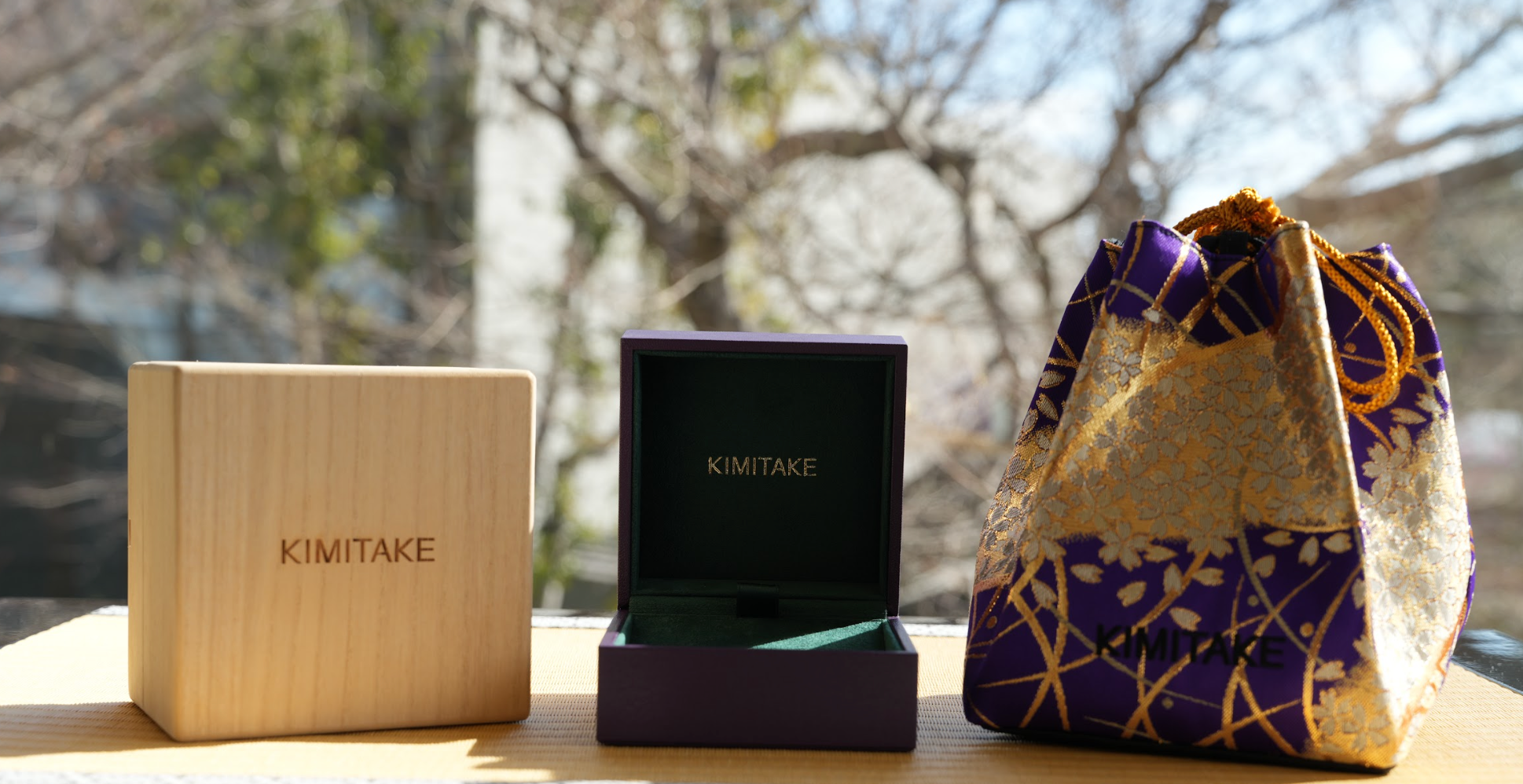 KIMITAKE Introduces a New Jewelry Packaging  Inspired by Centuries-Old Japanese Traditions