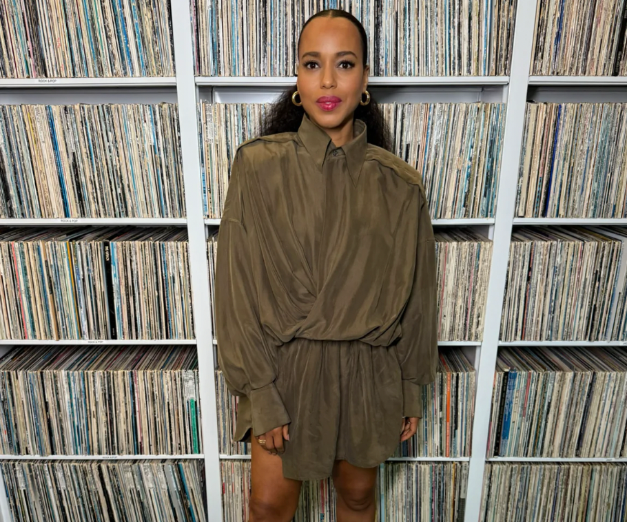Kerry Washington Spotted in KIMITAKE