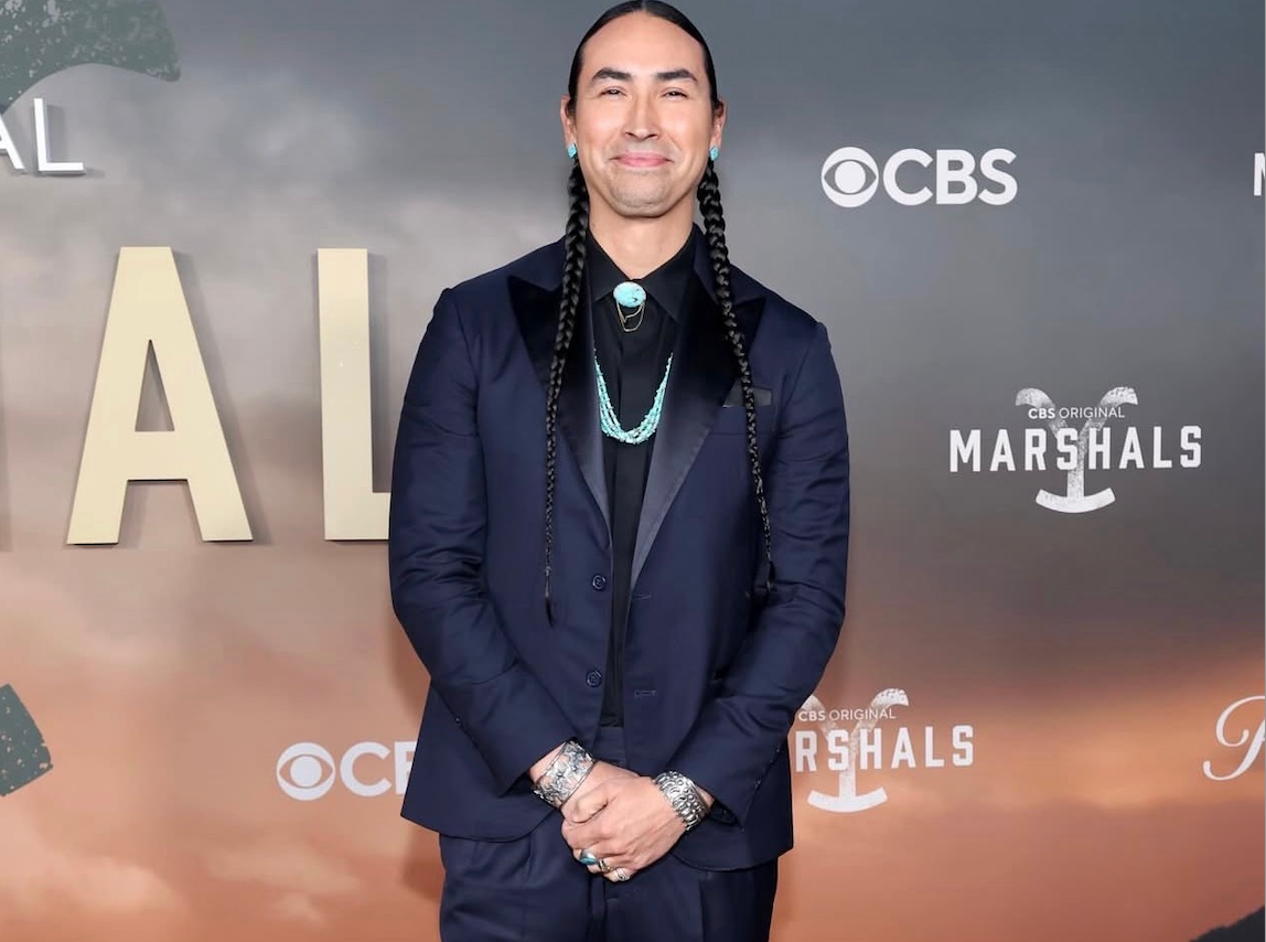 Tatanka Means at the Marshal's Premiere in KIMITAKE