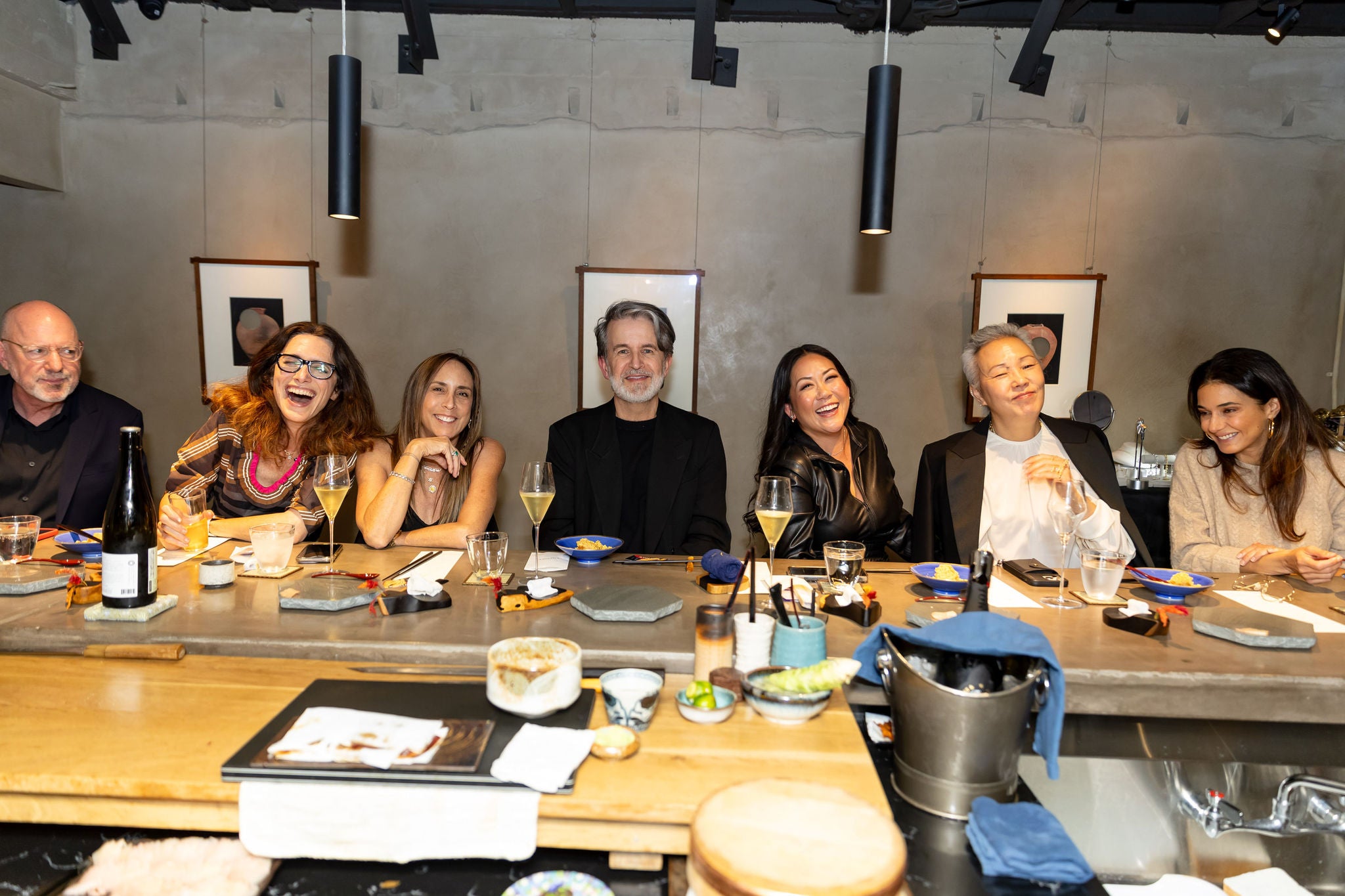 KIMITAKE Hosts an Exclusive Dinner Showcase for Top Celebrity Stylists at Udatsu Sushi LA