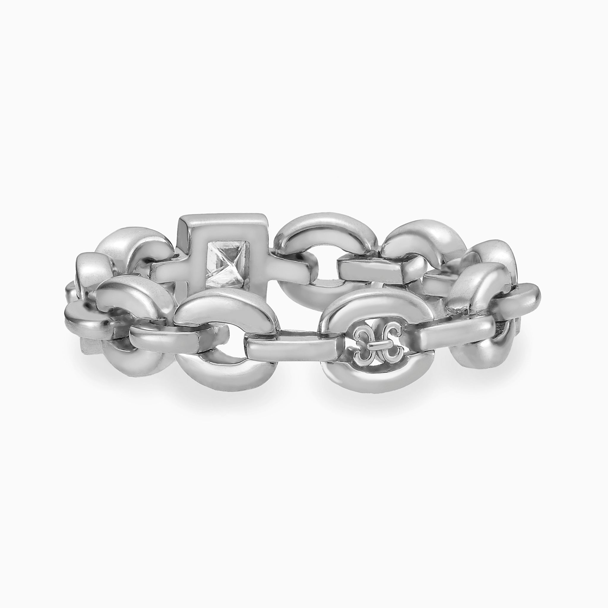 Adeve Links Tiny Ring (white gold)