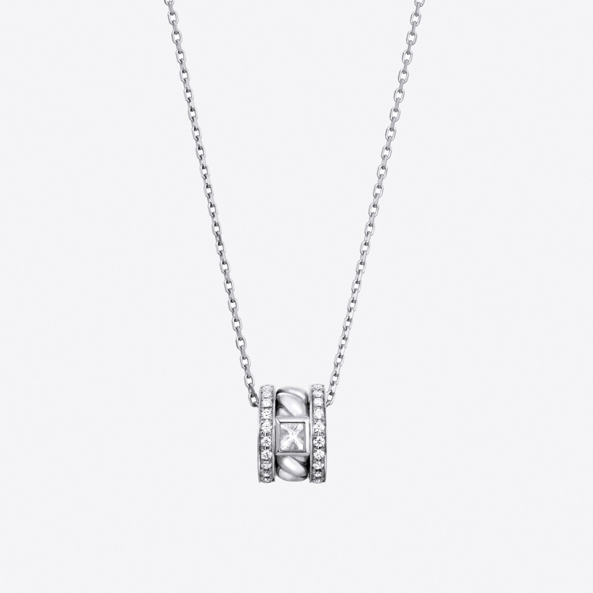 Adeve Birth Eternal Necklace (white gold with melee diamonds)