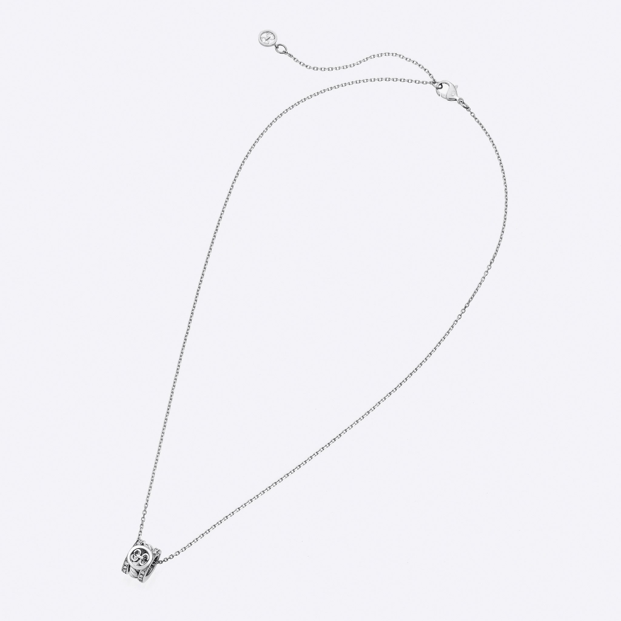 Adeve Birth Eternal Necklace (white gold with melee diamonds)