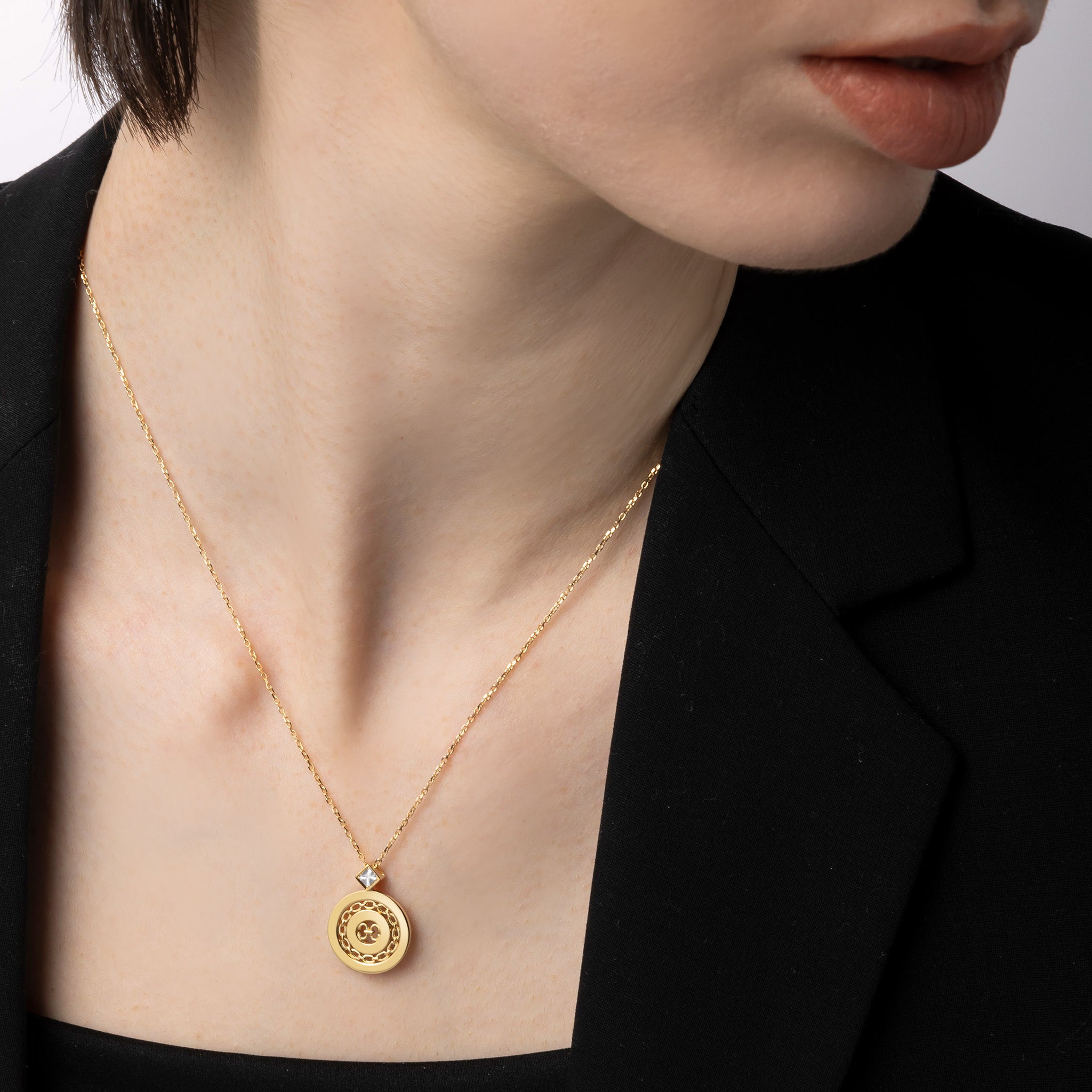 Adeve Links Timeless Necklace (yellow gold)