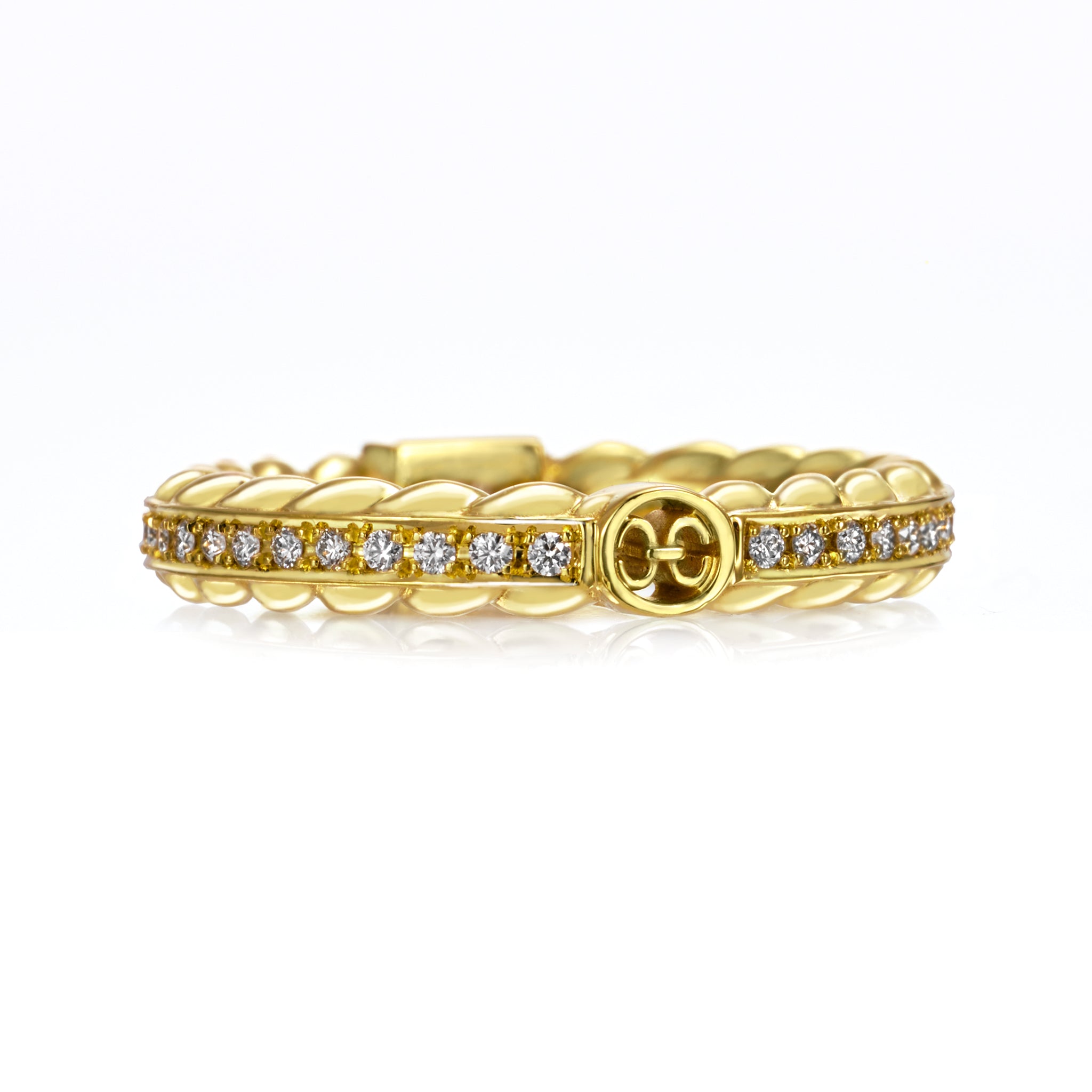 Adeve Birth Narrow Ring (yellow gold)