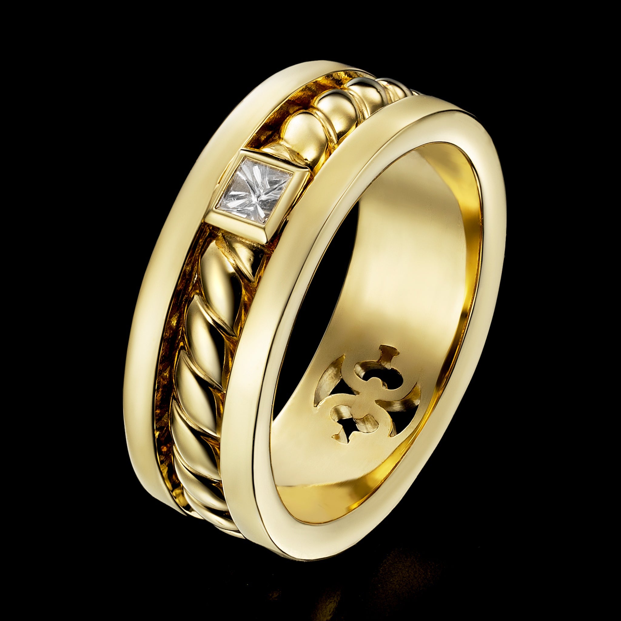 Adeve Birth Eternal Ring (yellow gold)