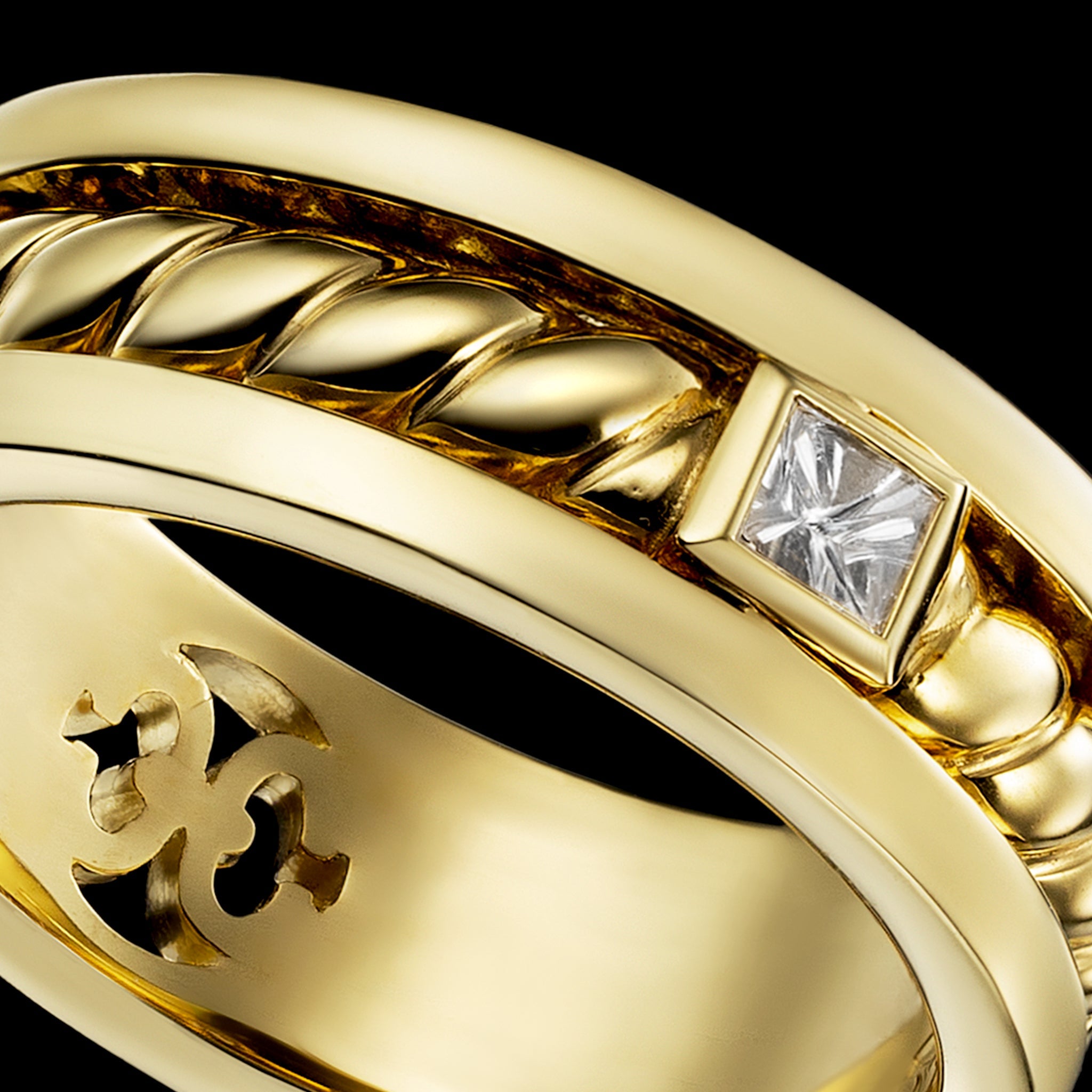 Adeve Birth Eternal Ring (yellow gold)