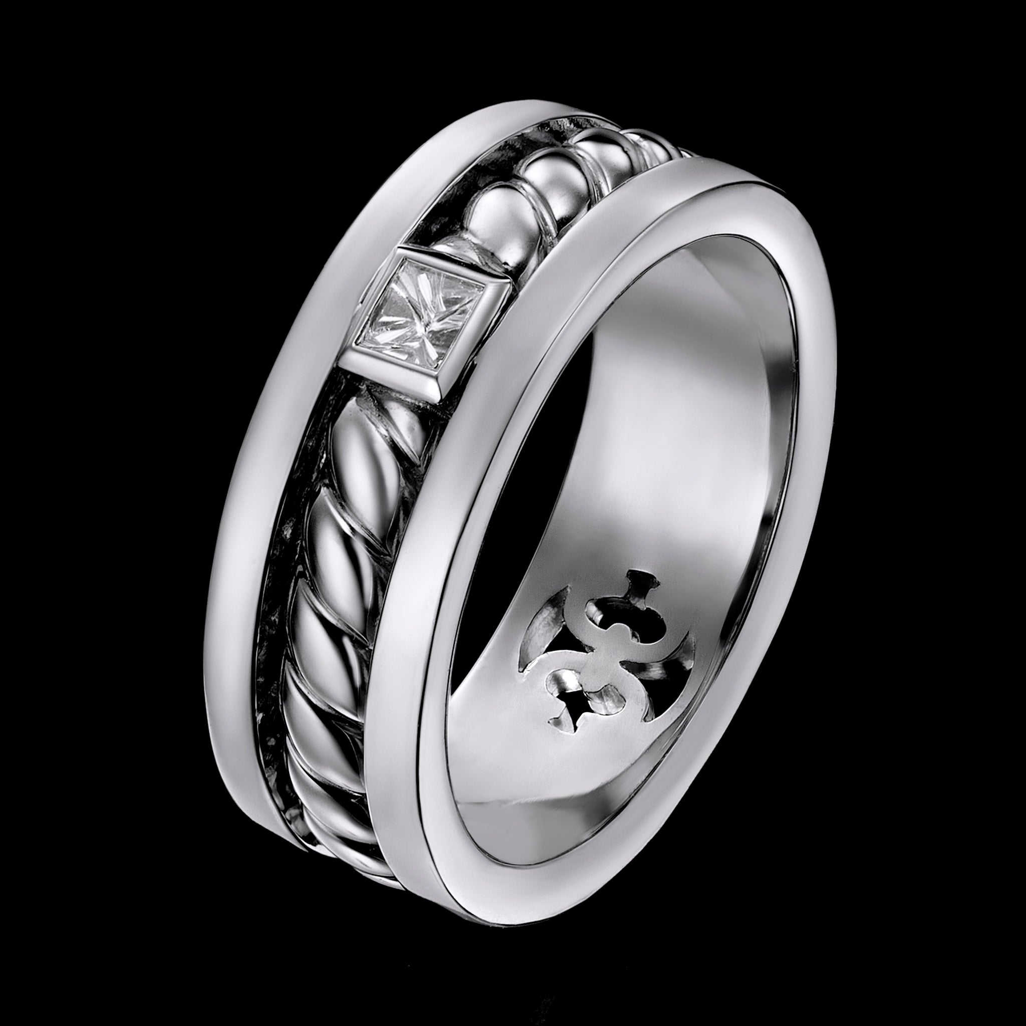 Adeve Birth Eternal Ring (white gold)