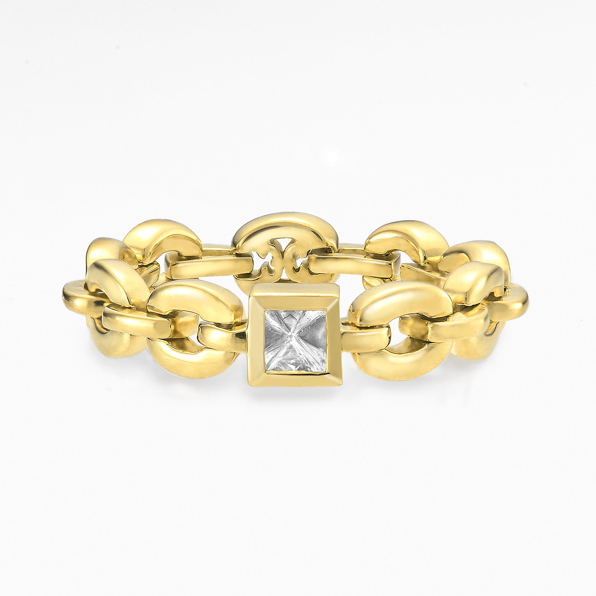 Adeve Links Tiny Ring (yellow gold)