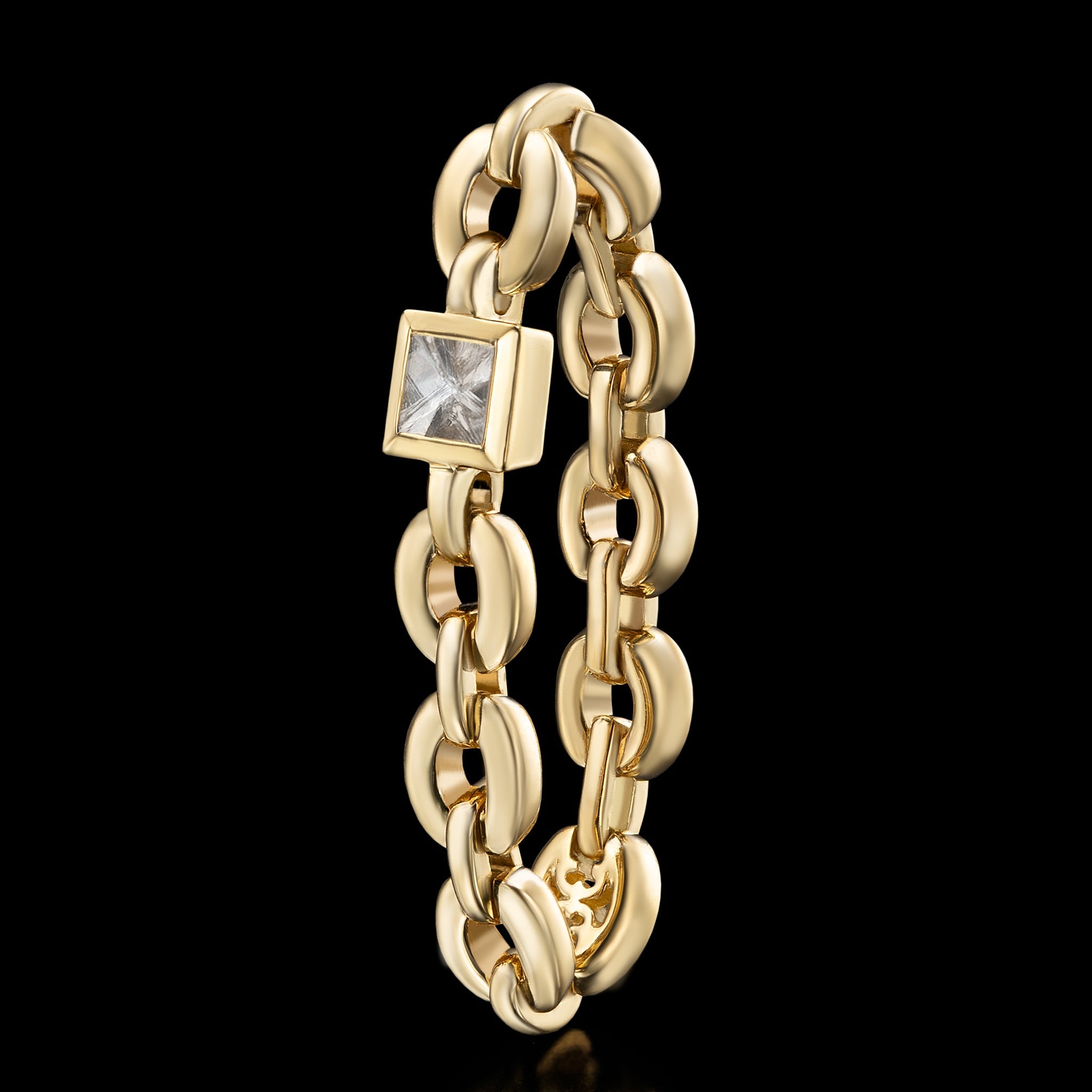 Adeve Links Tiny Ring (yellow gold)