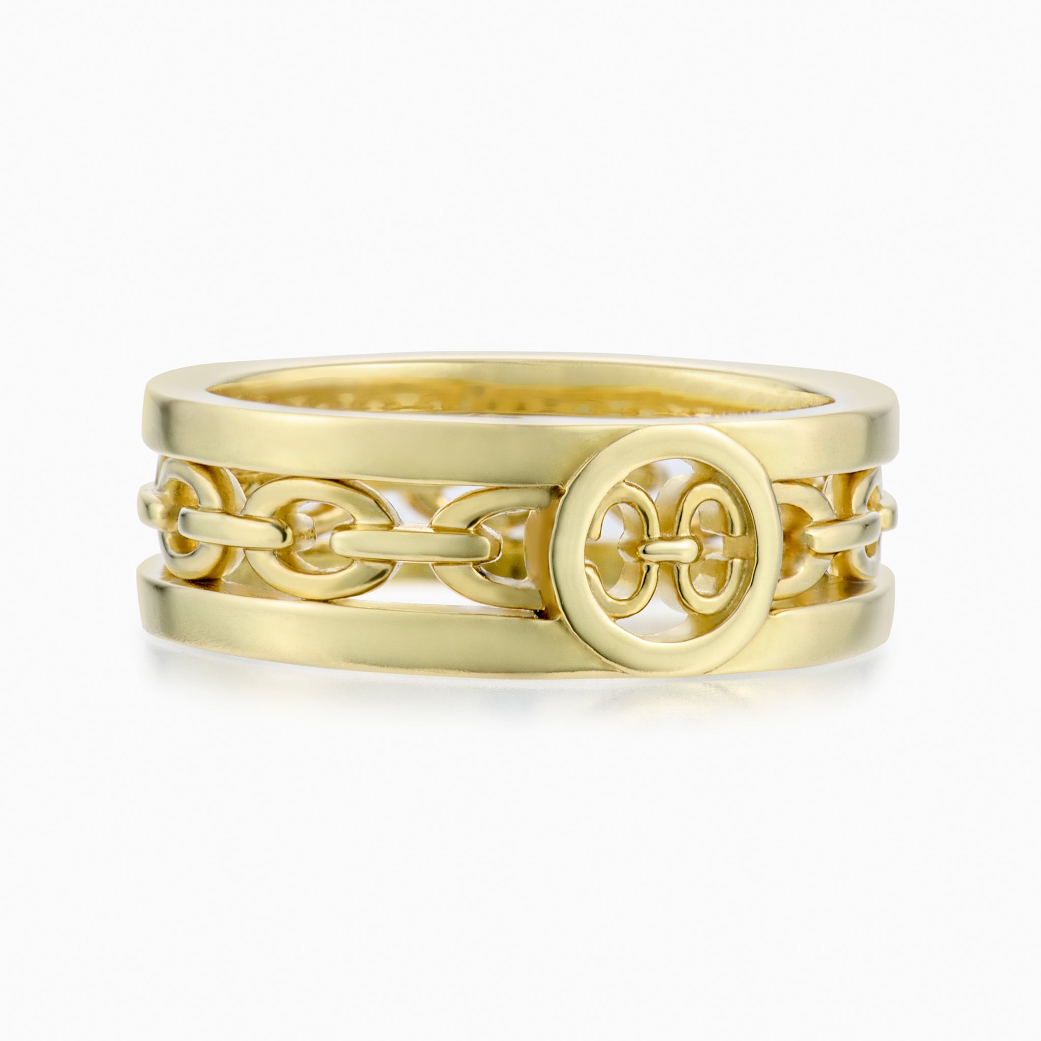 Adeve Links Eternal Ring (yellow gold)