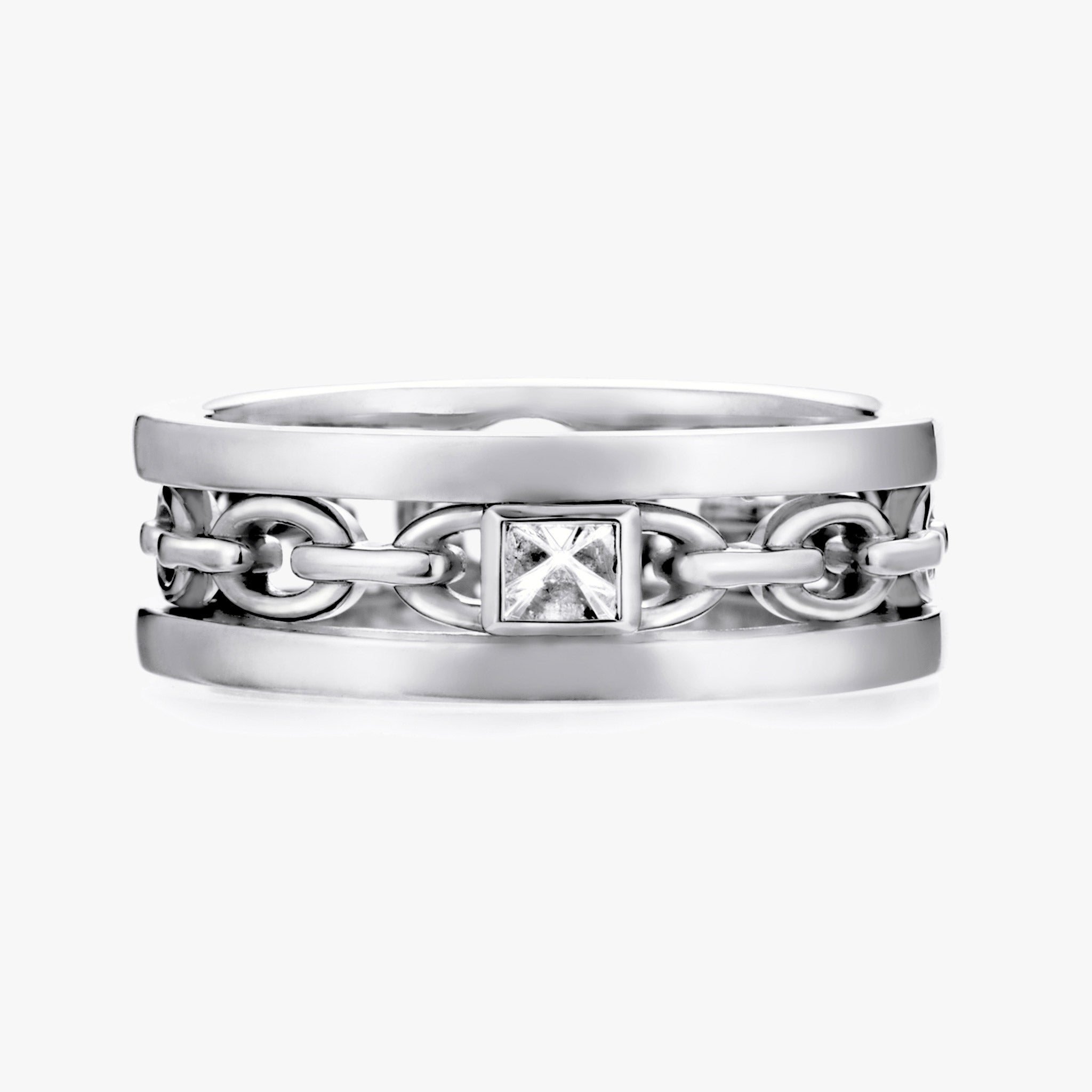 Adeve Links Eternal Ring (white gold)