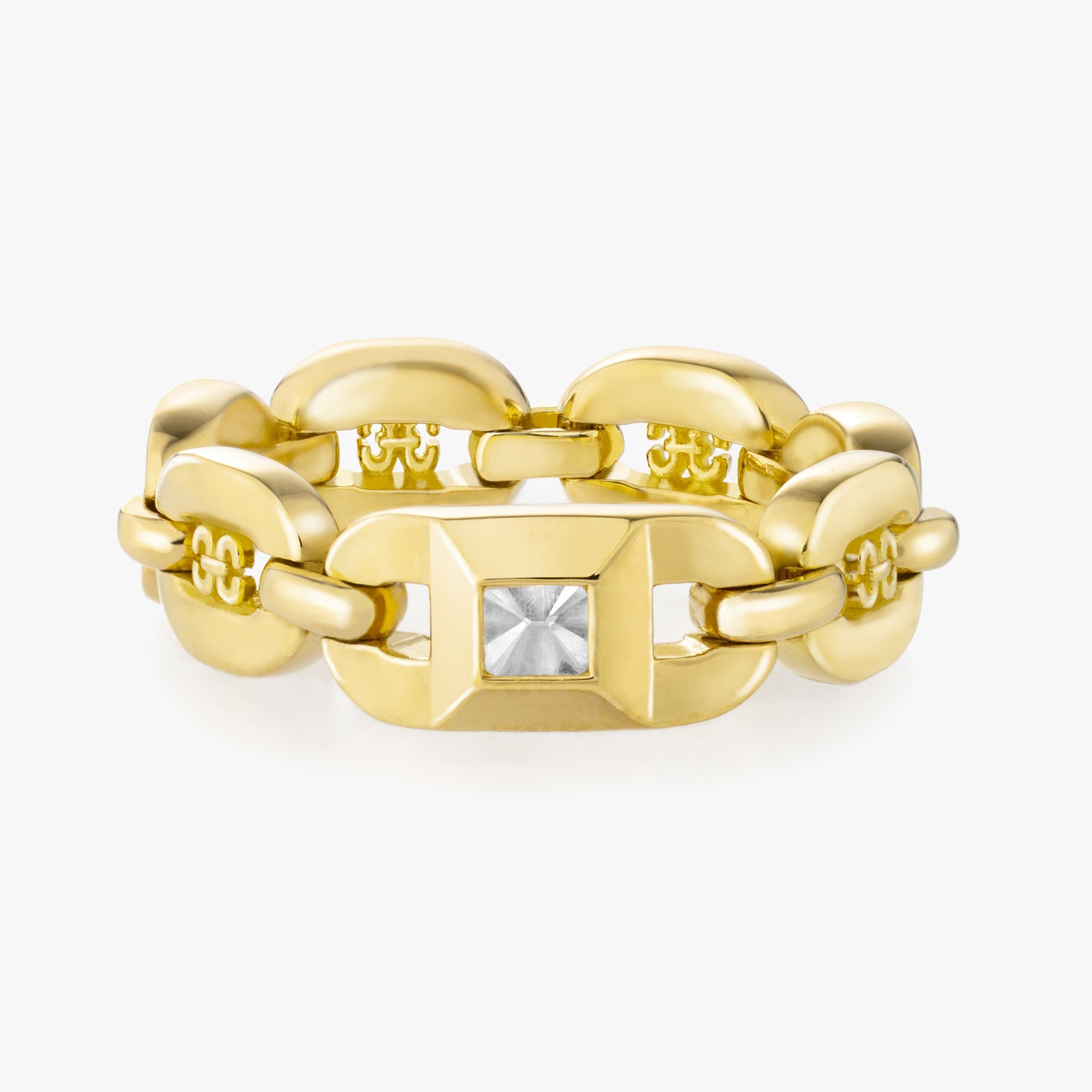 Adeve Links Chain Ring (yellow gold)