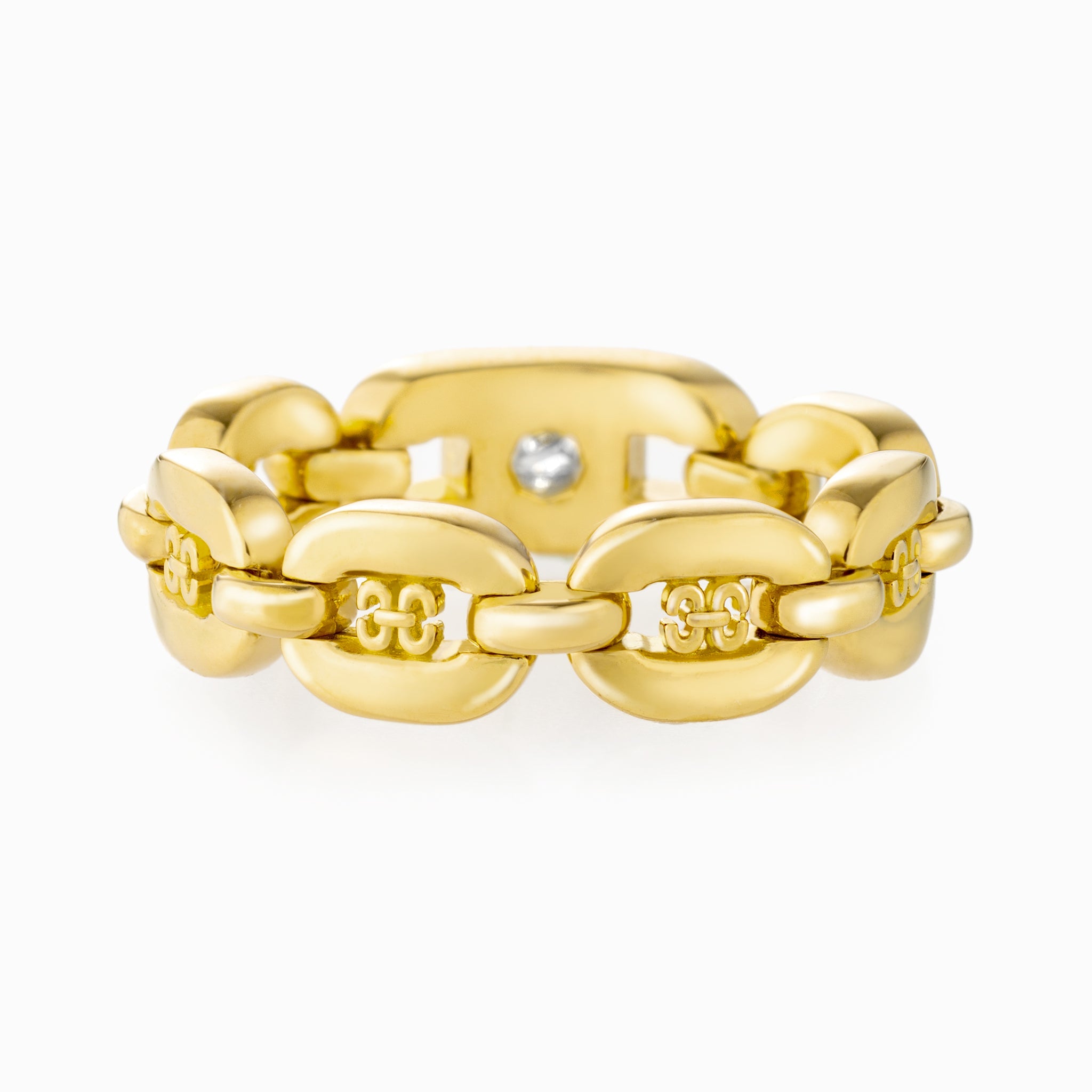 Adeve Links Chain Ring (yellow gold)