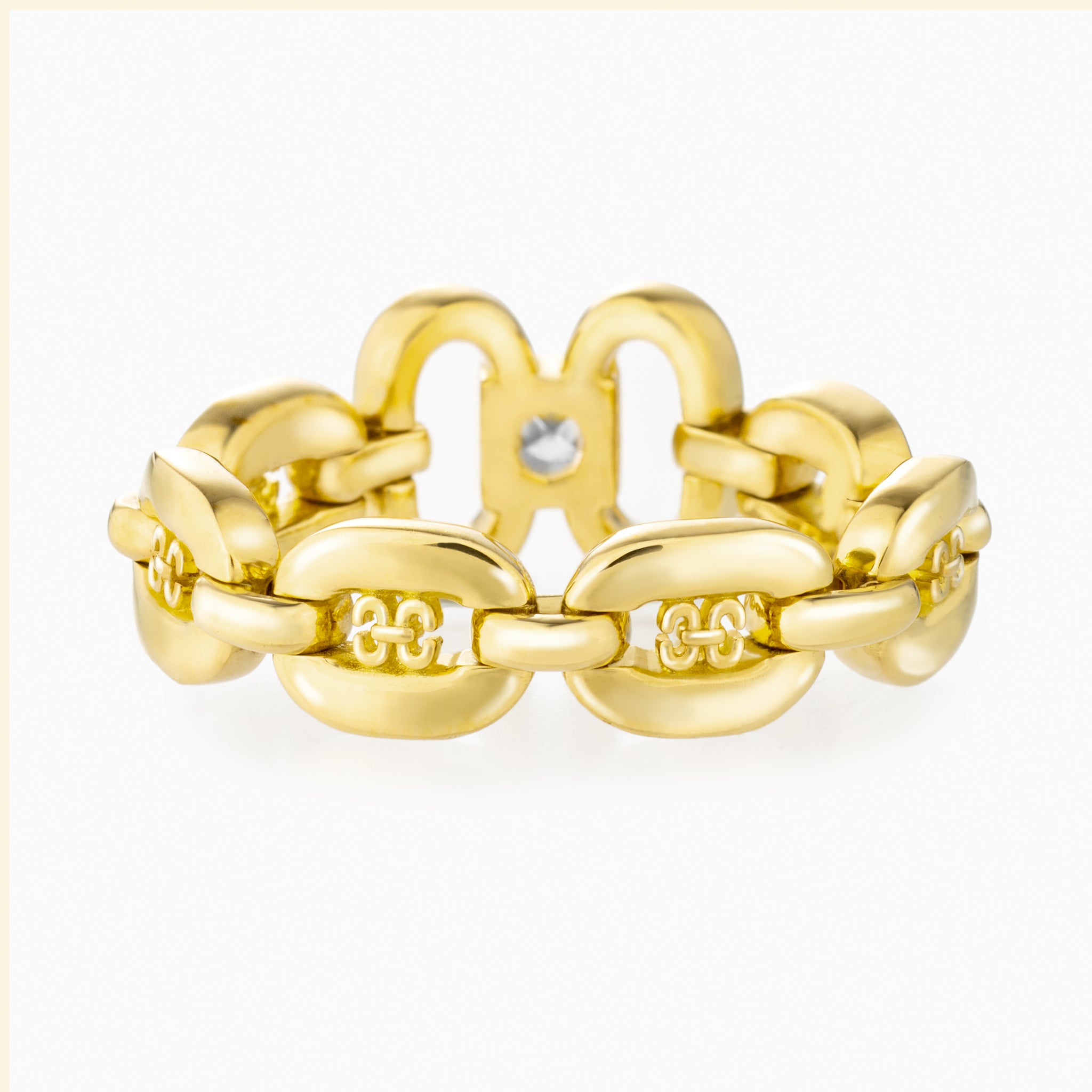 Adeve Links Iconic Ring (yellow gold)