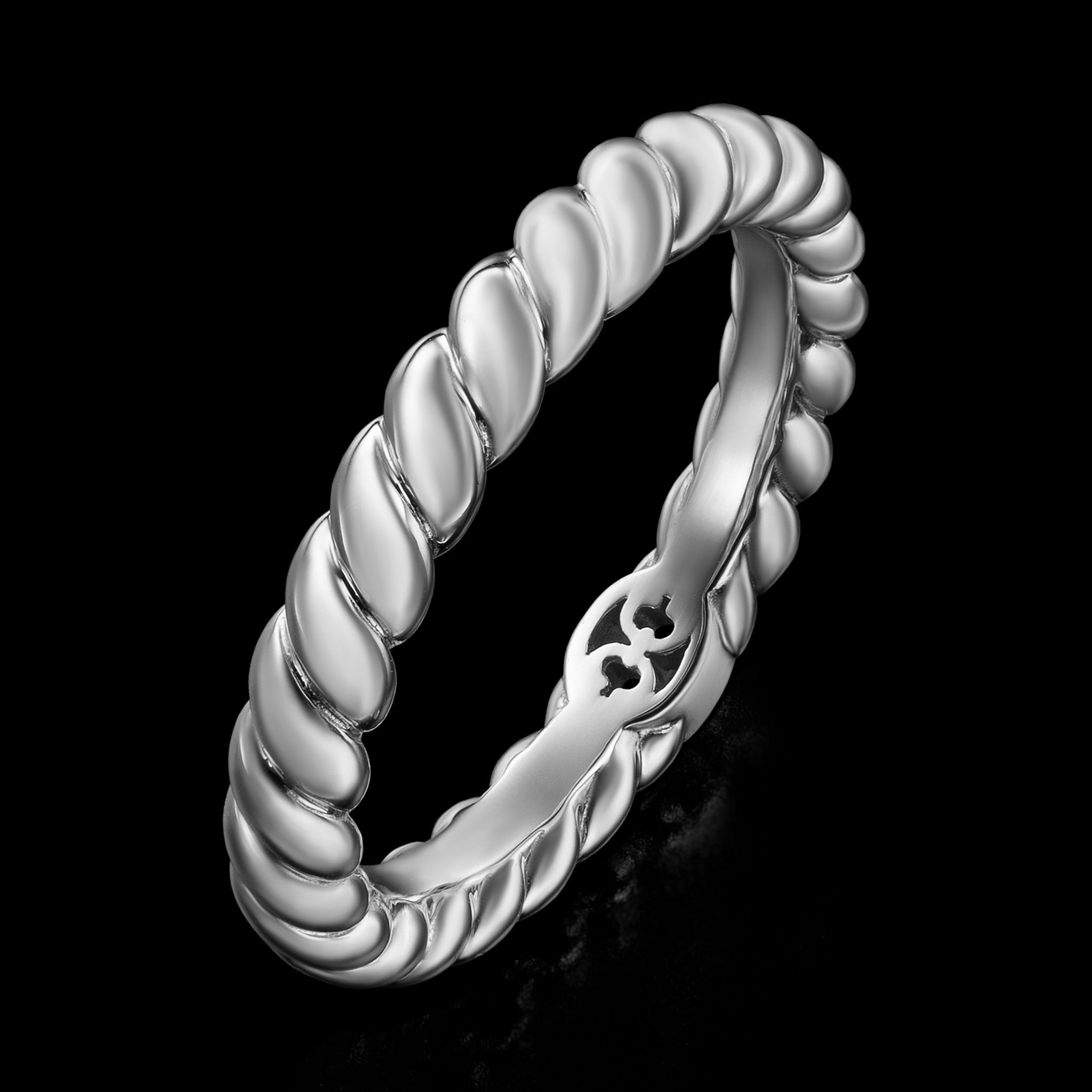 Birth Narrow Ring (white gold)