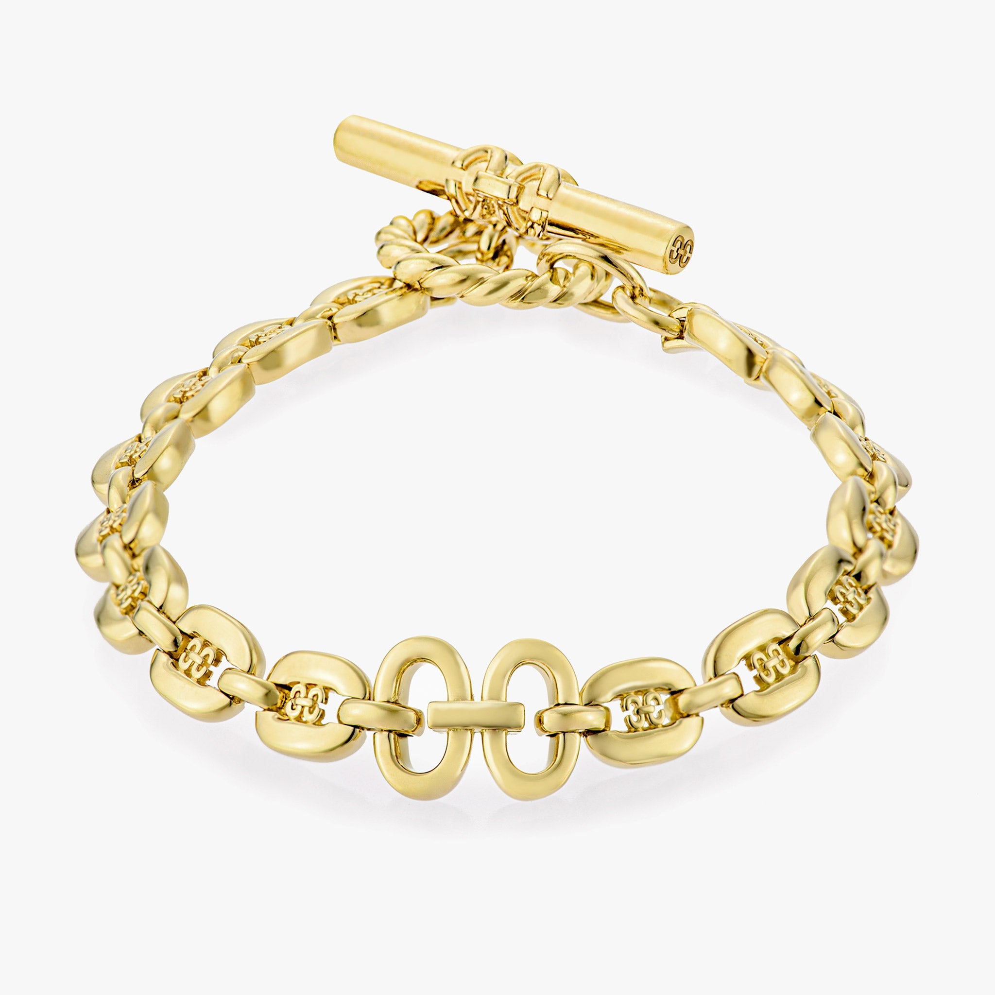 Links Chain Bracelet (yellow gold)