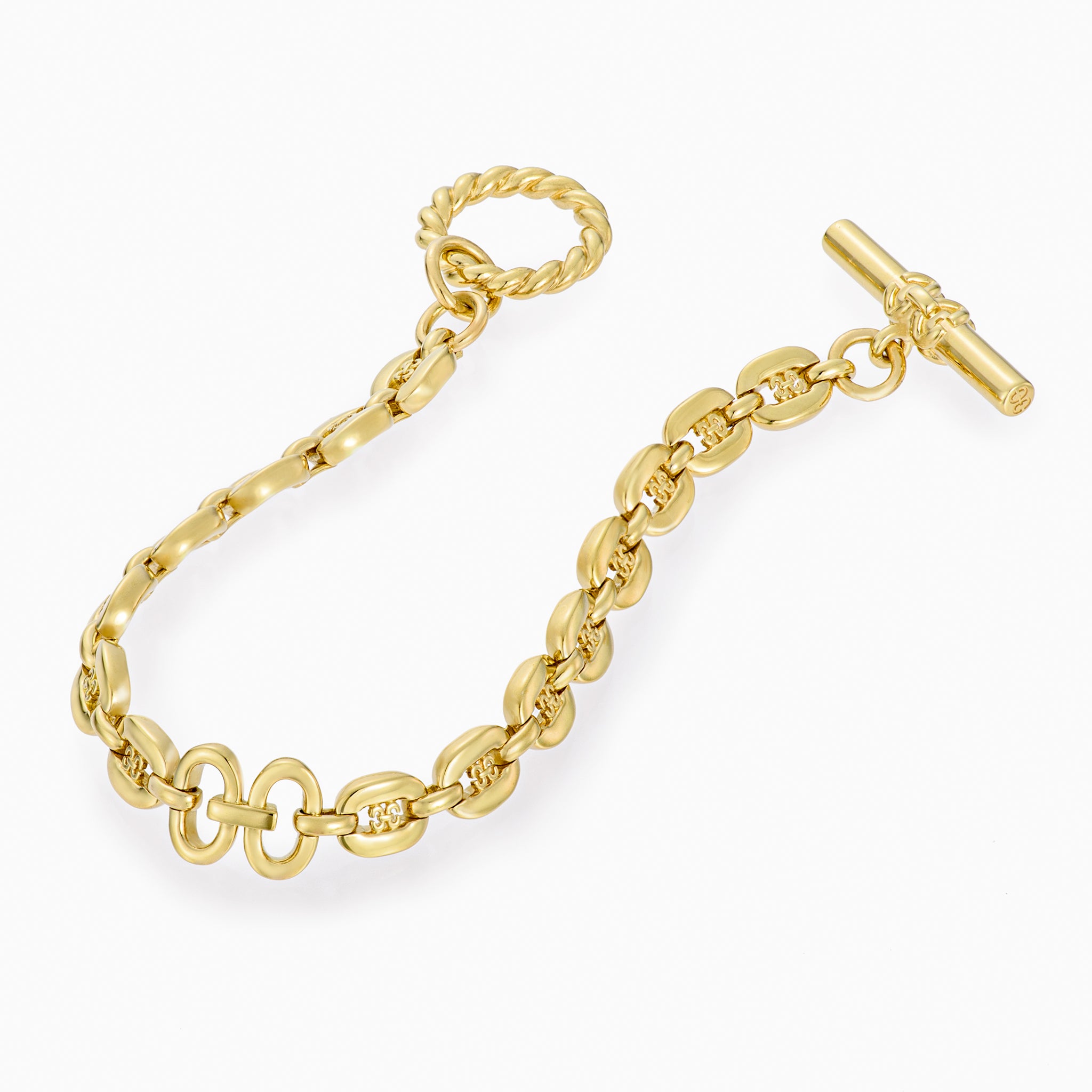 Links Chain Bracelet (yellow gold)