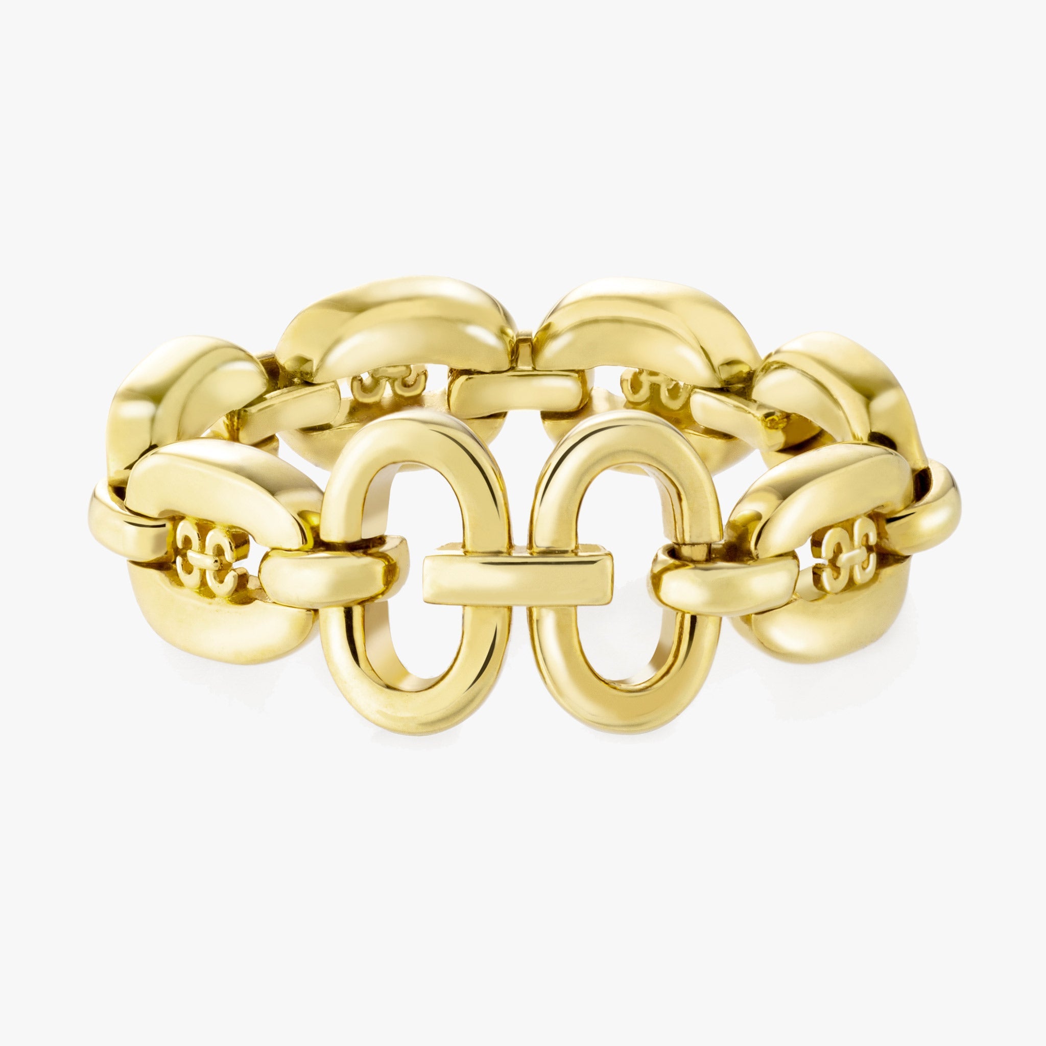 Links Iconic Chain Ring (yellow gold)