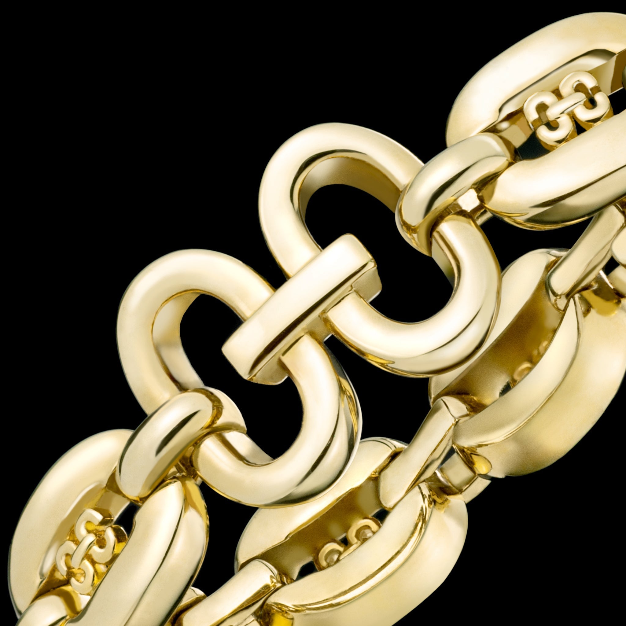 Links Iconic Chain Ring (yellow gold)