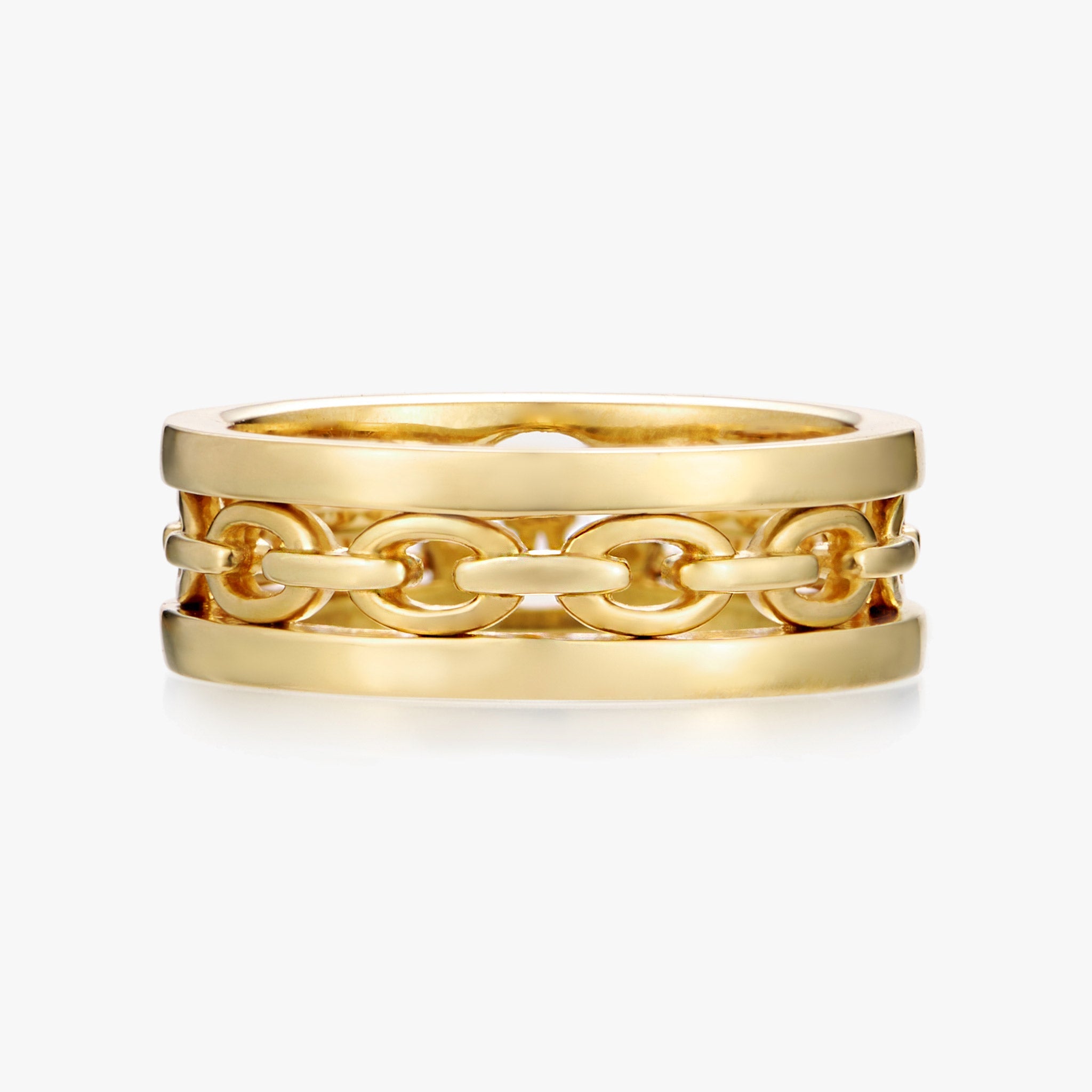 Links Eternal Ring (yellow gold)