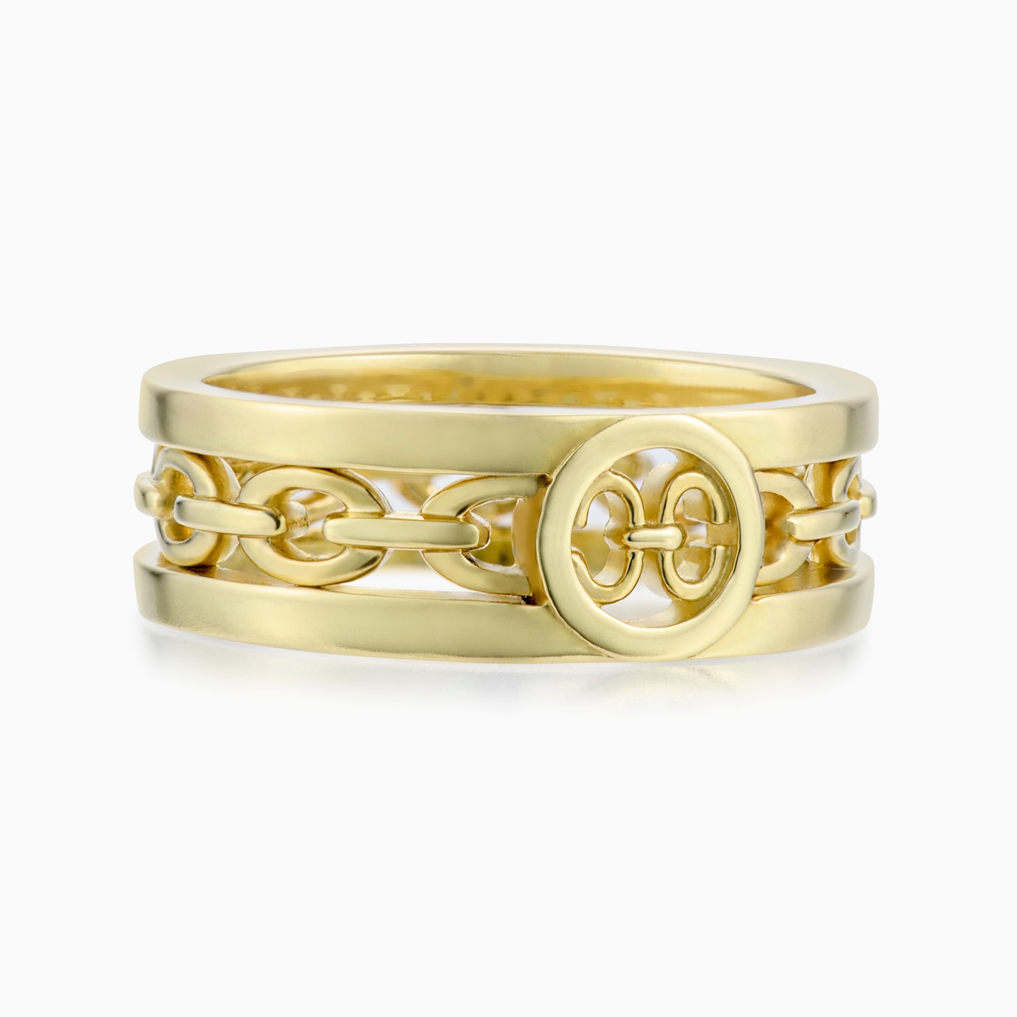 Links Eternal Ring (yellow gold)