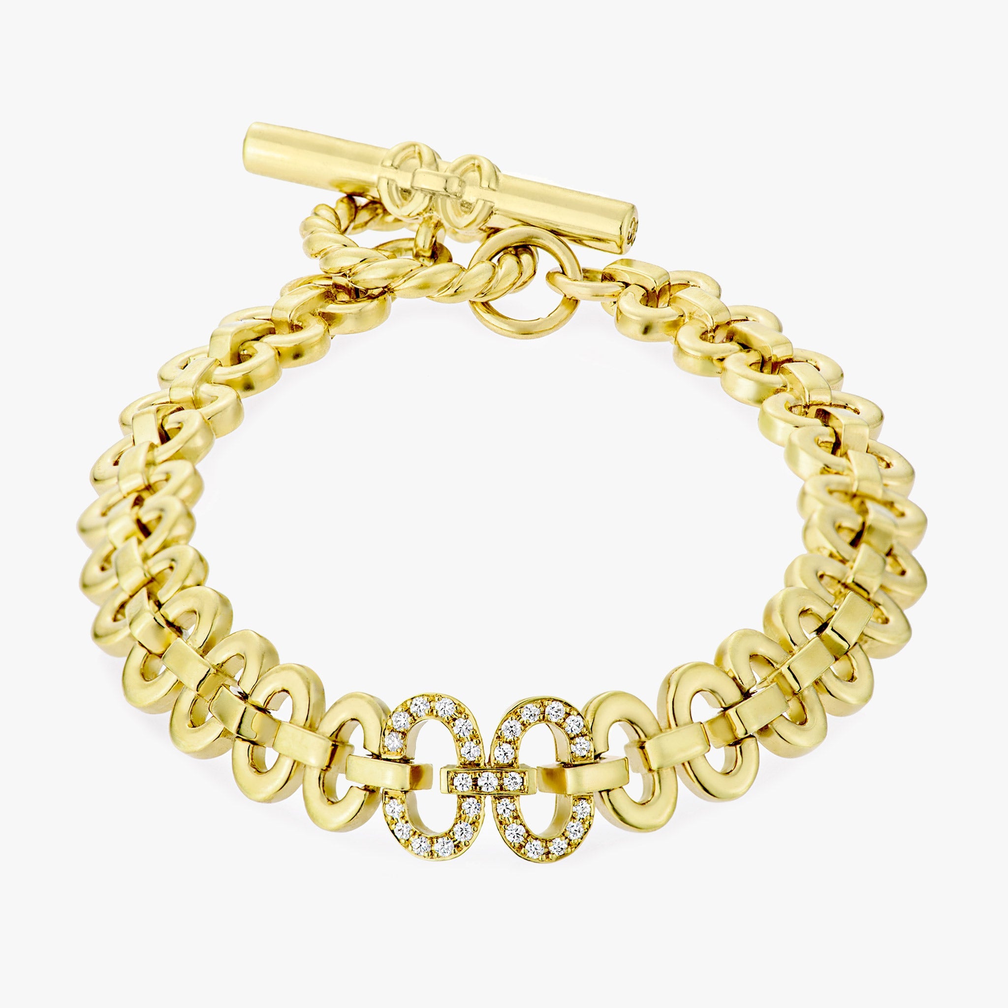 Harmony Iconic Bracelet (yellow gold with diamonds)