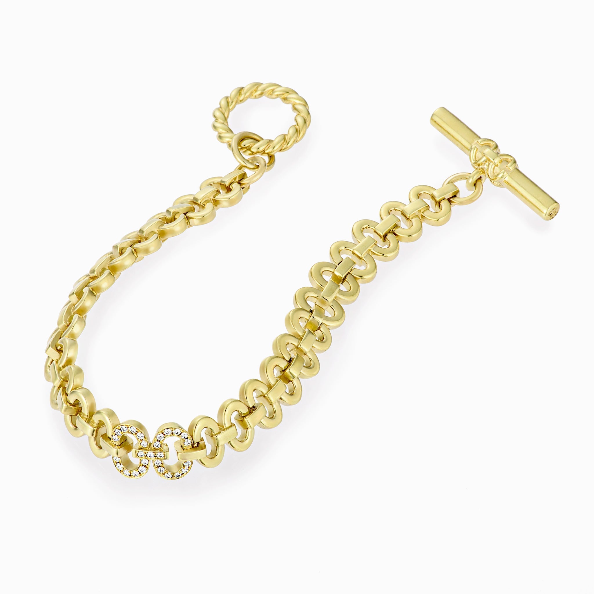 Harmony Iconic Bracelet (yellow gold with diamonds)