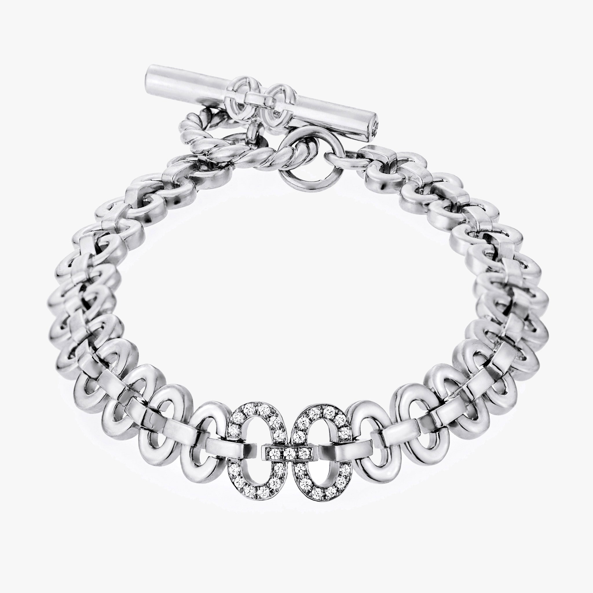 Harmony Iconic Bracelet (white gold with diamonds)