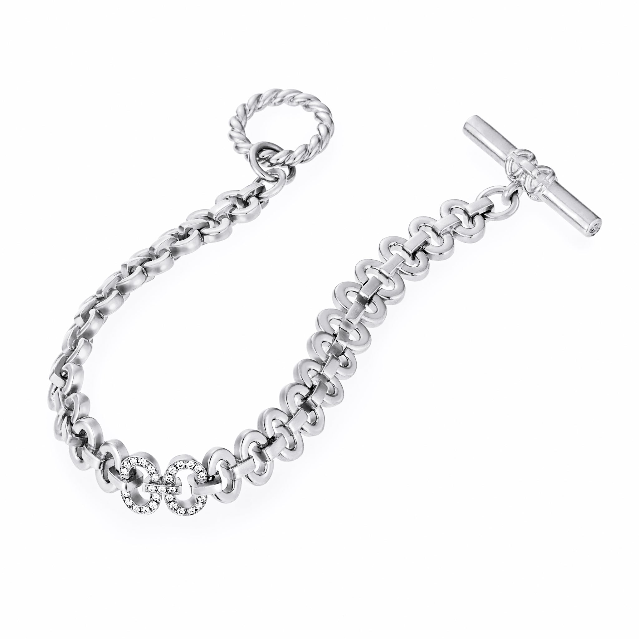 Harmony Iconic Bracelet (white gold with diamonds)