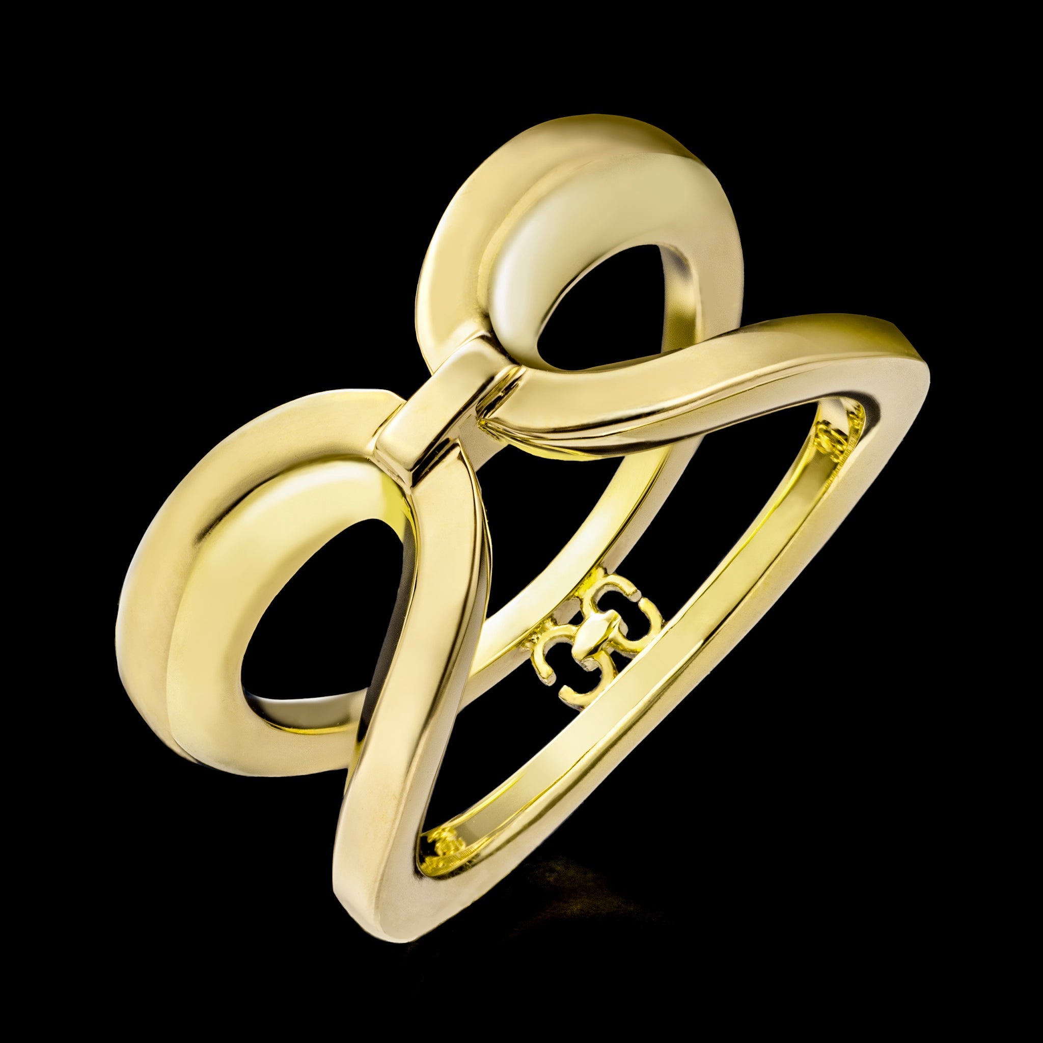 Harmony Infinity Ring (yellow gold)