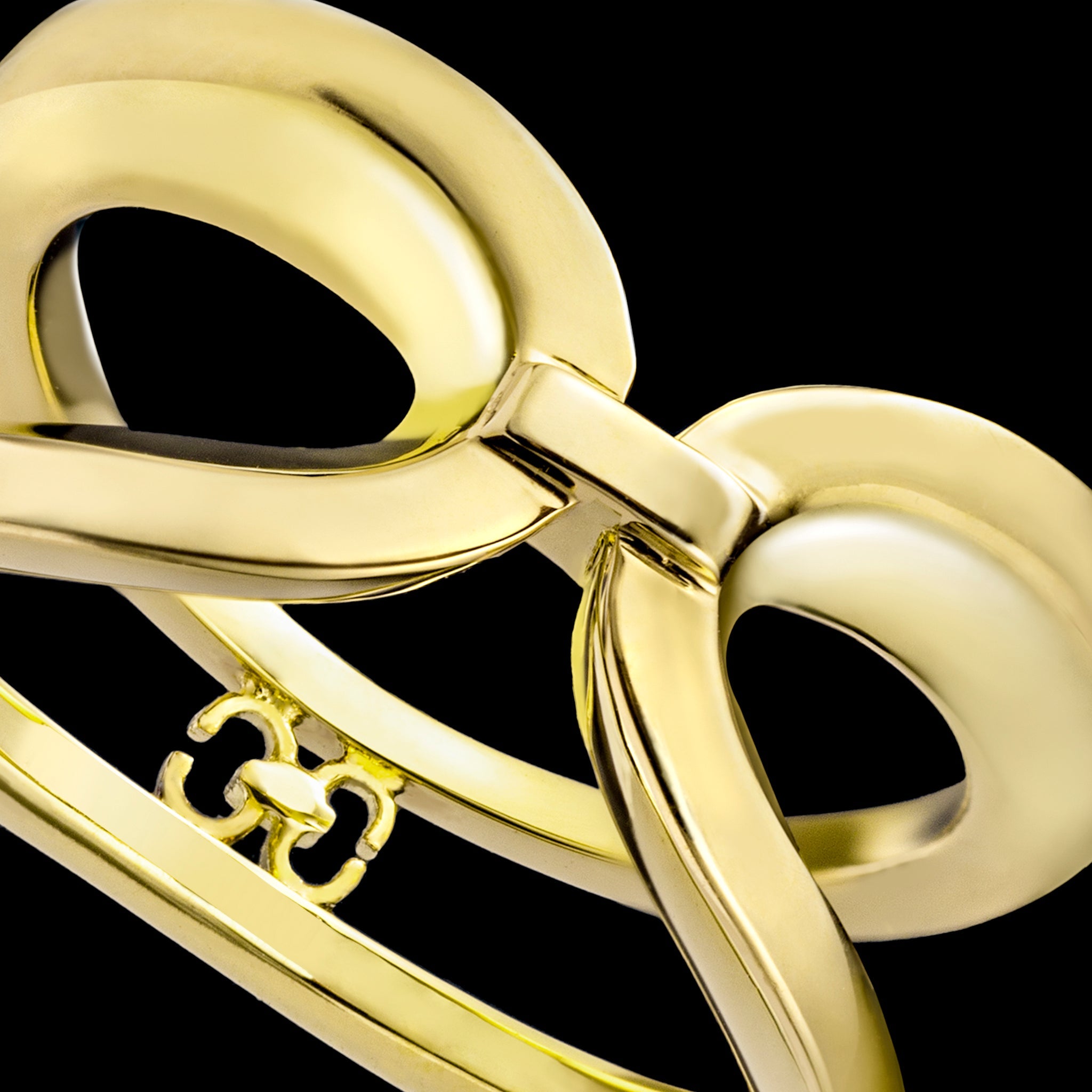 Harmony Infinity Ring (yellow gold)