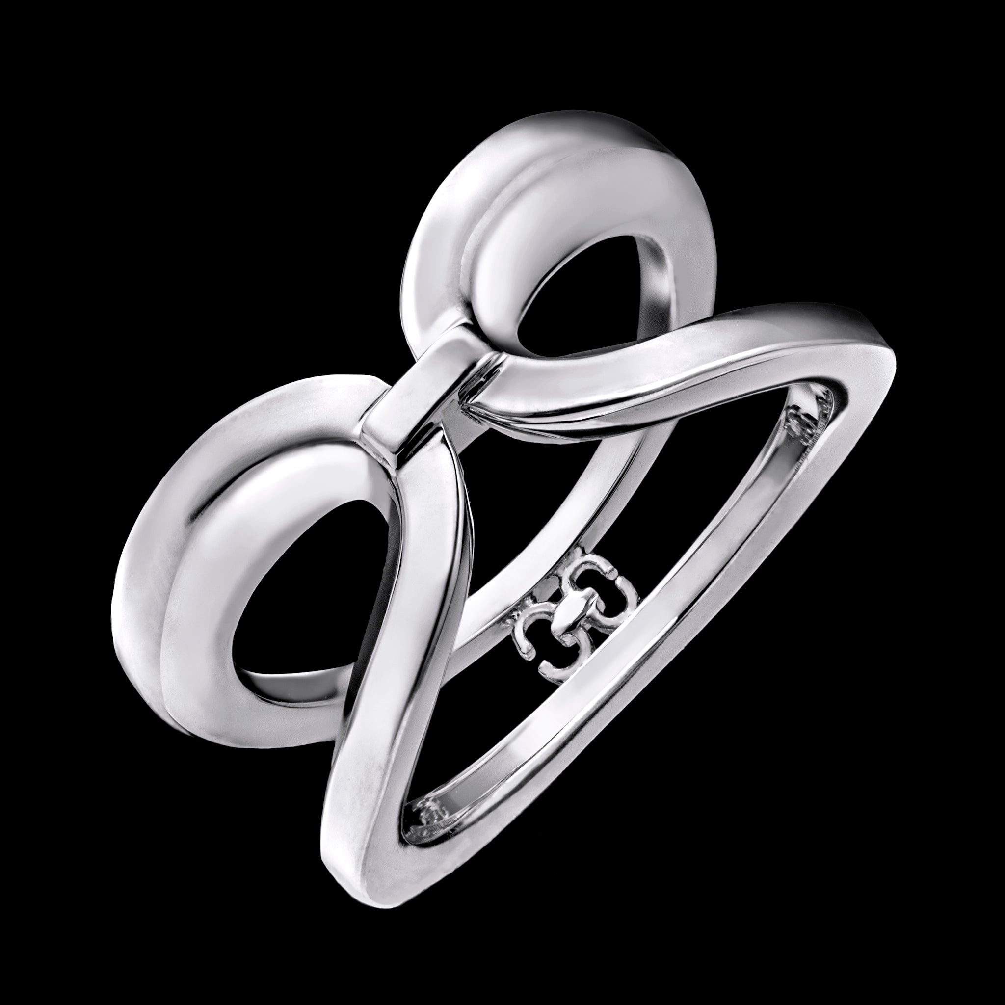 Harmony Infinity Ring (white gold)