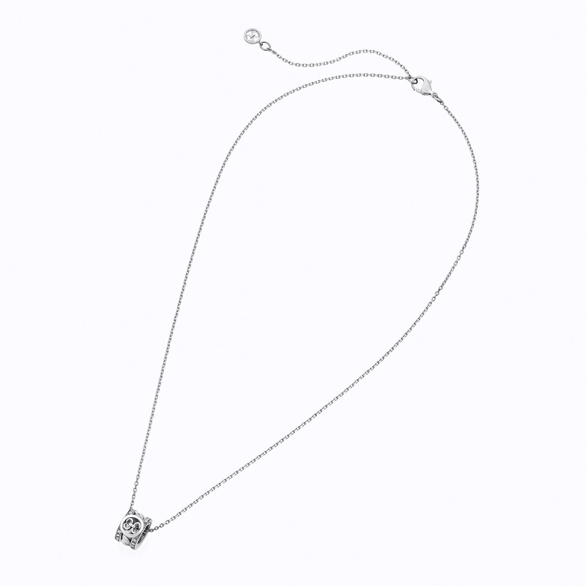 Birth Eternal Necklace (white gold with diamonds)