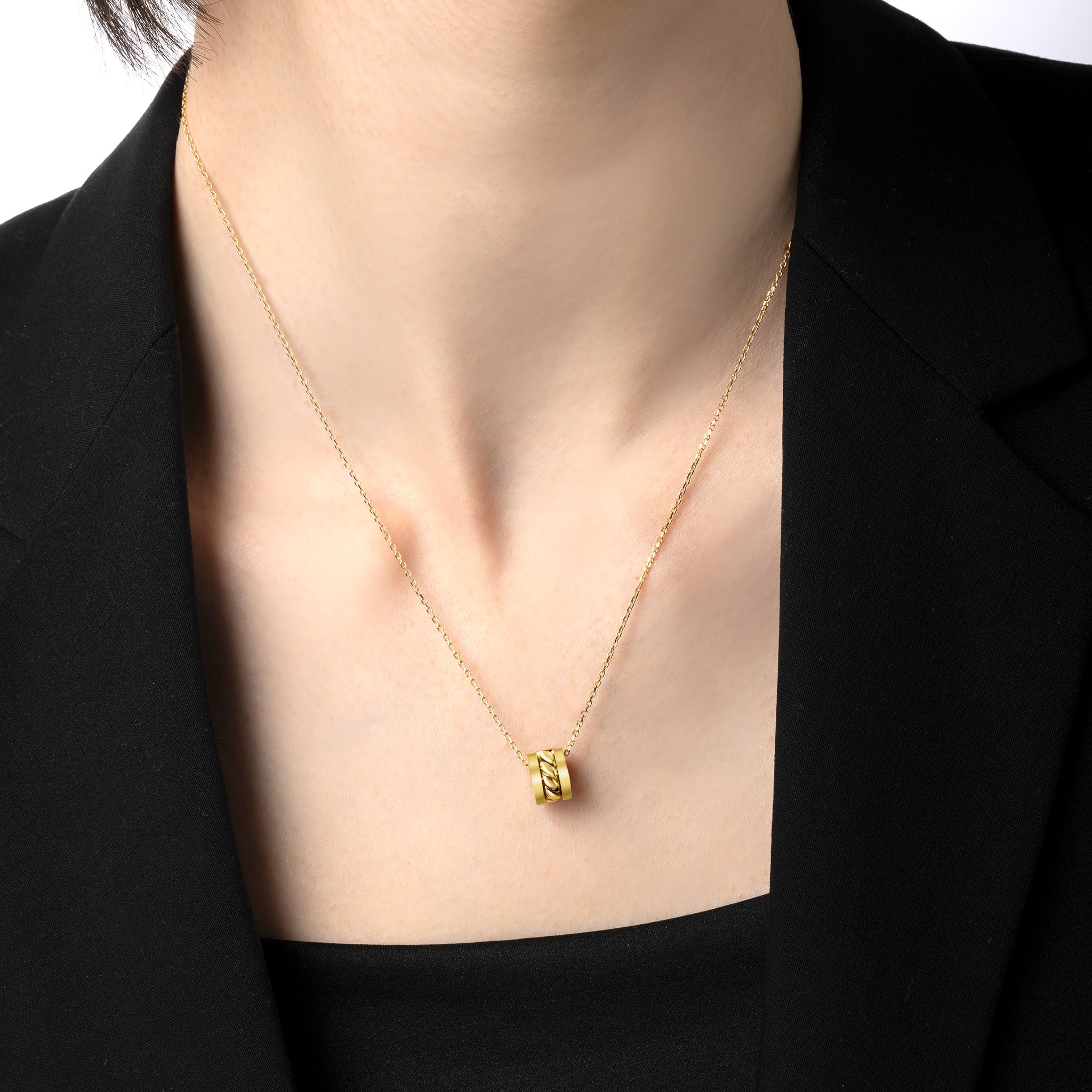 Birth Eternal Necklace (yellow gold)