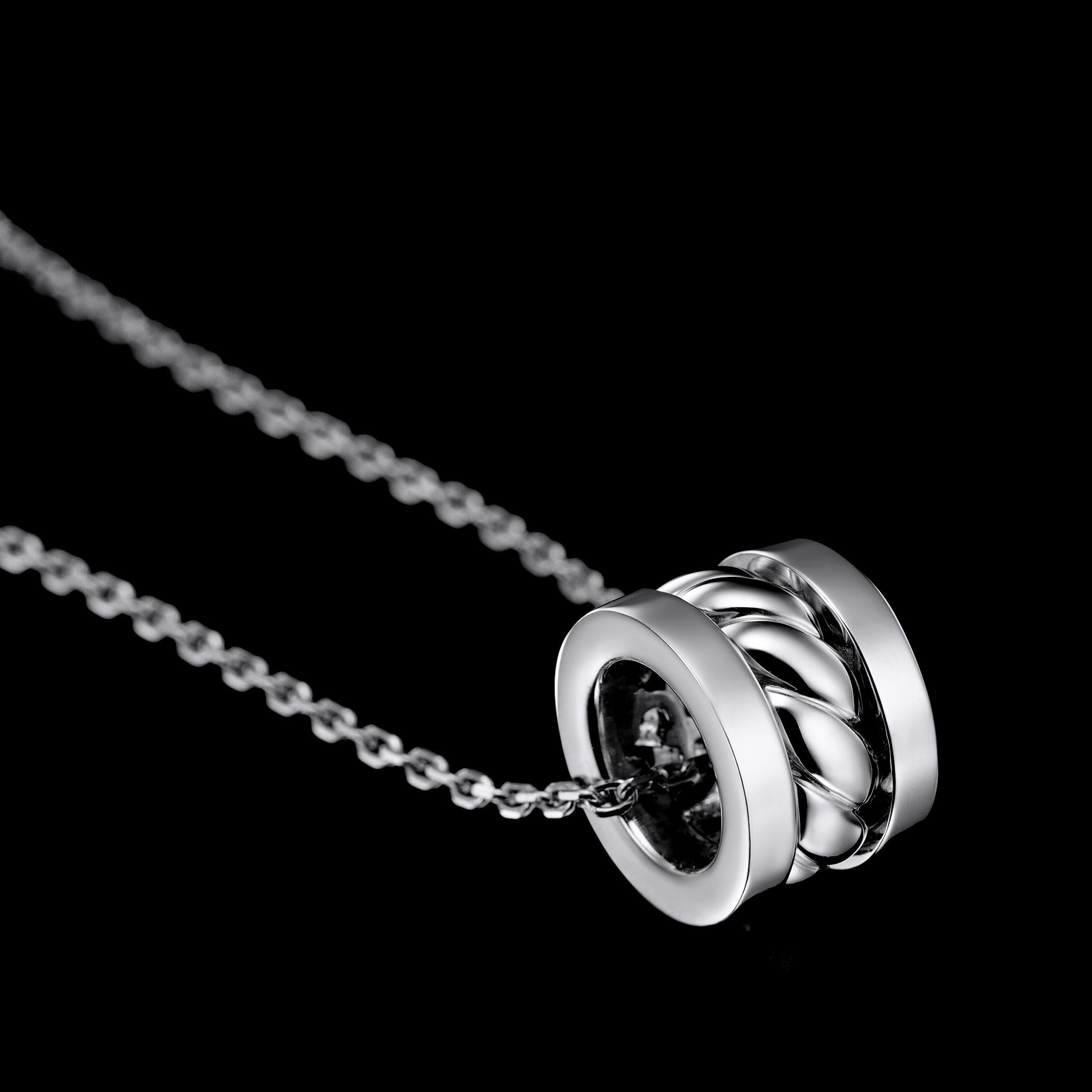 Birth Eternal Necklace (white gold)