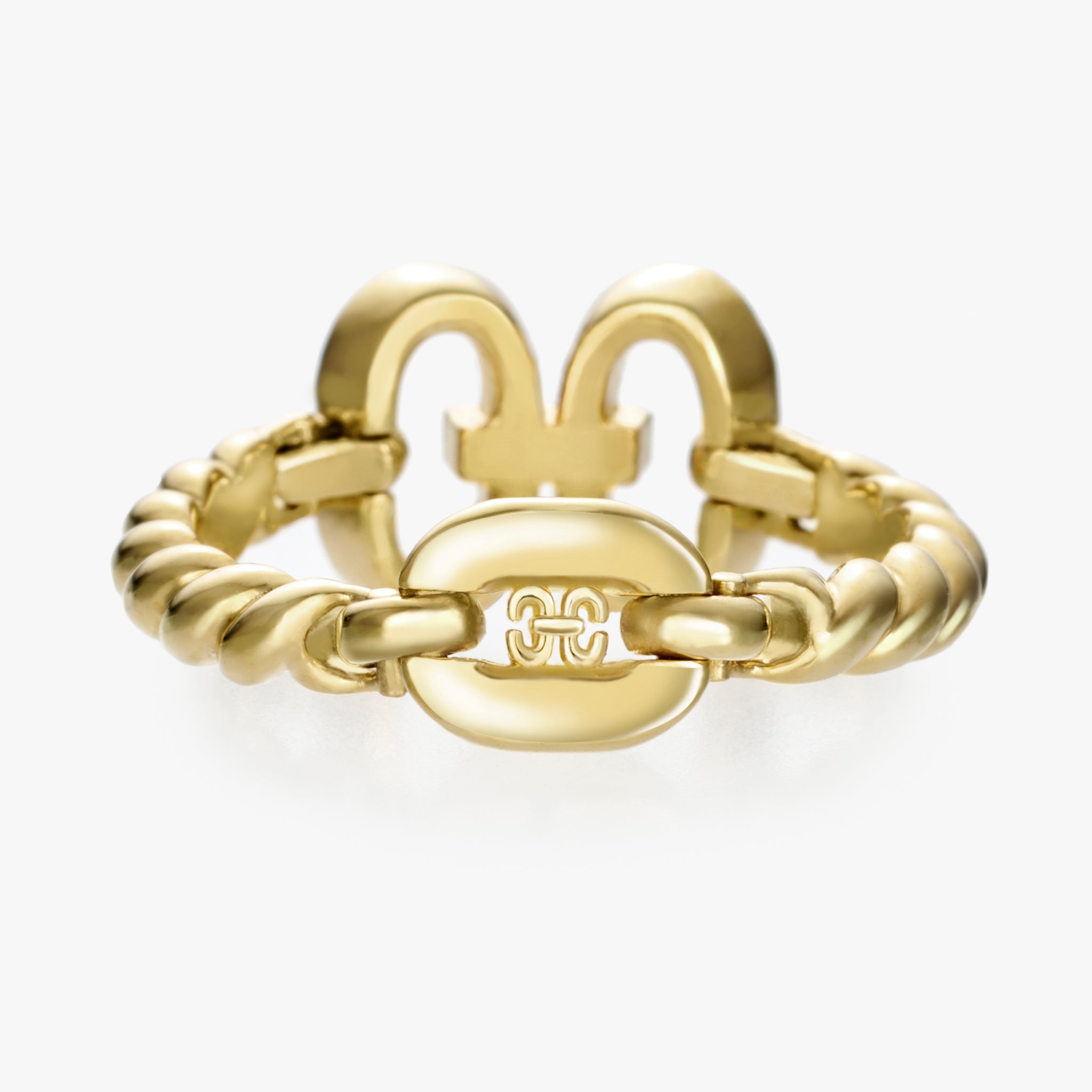 Birth Iconic Ring (yellow gold with diamonds)