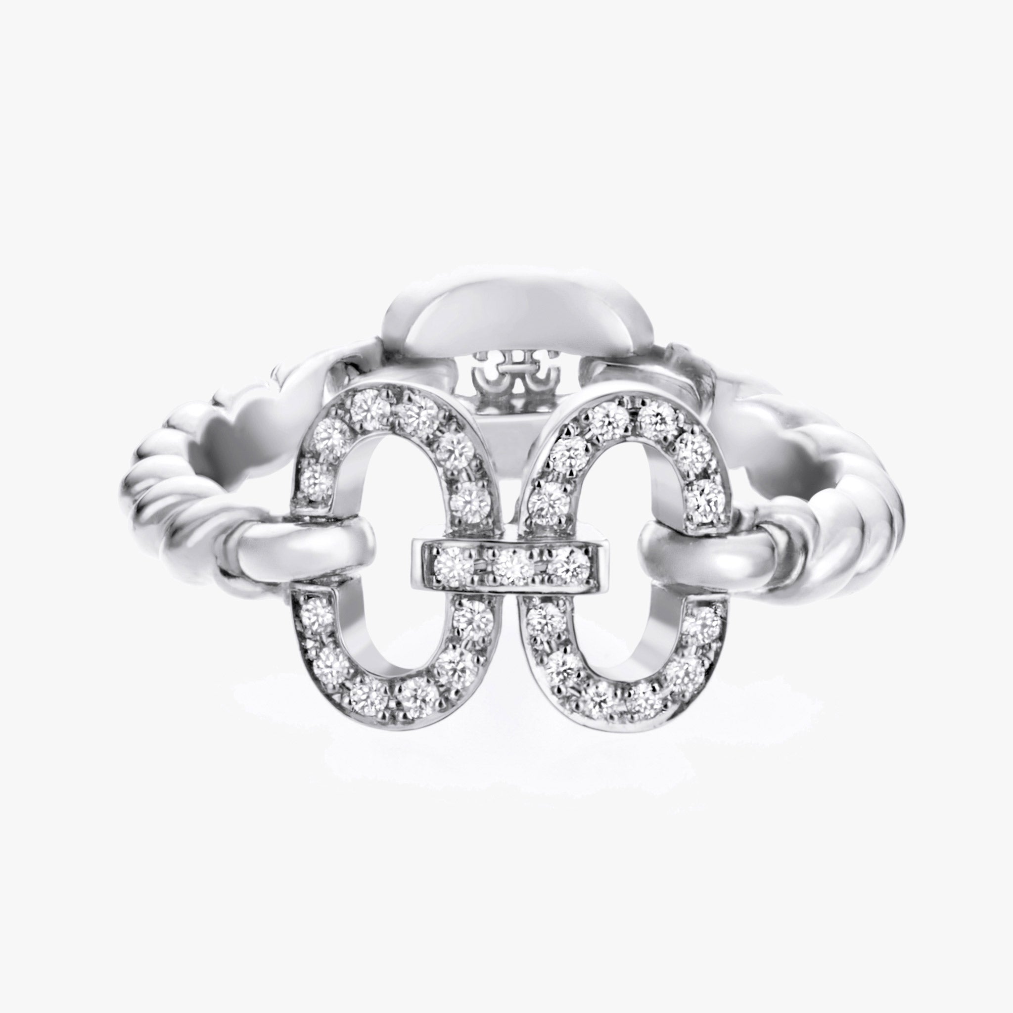 Birth Iconic Ring (white gold with diamonds)