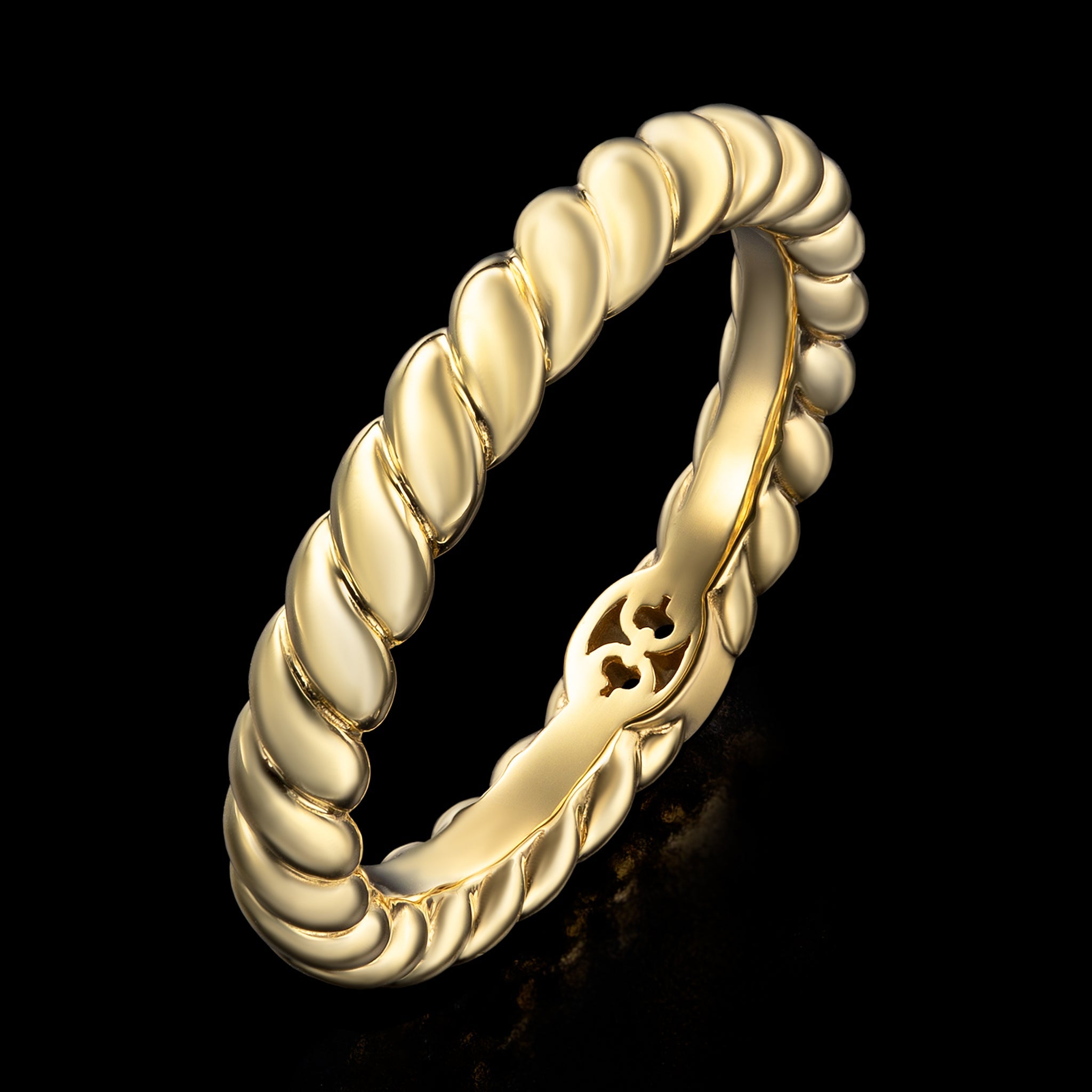 Birth Narrow Ring (yellow gold)